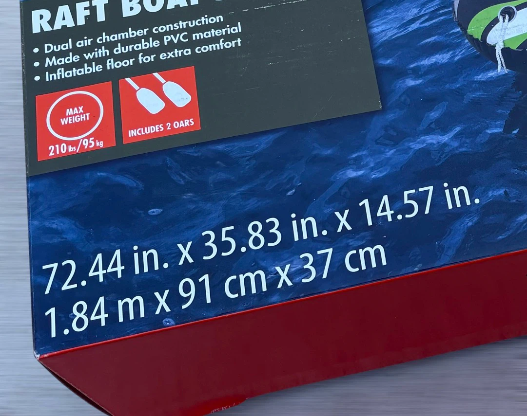 Ozark Trail Raft Boat Set BNIB - photo 3