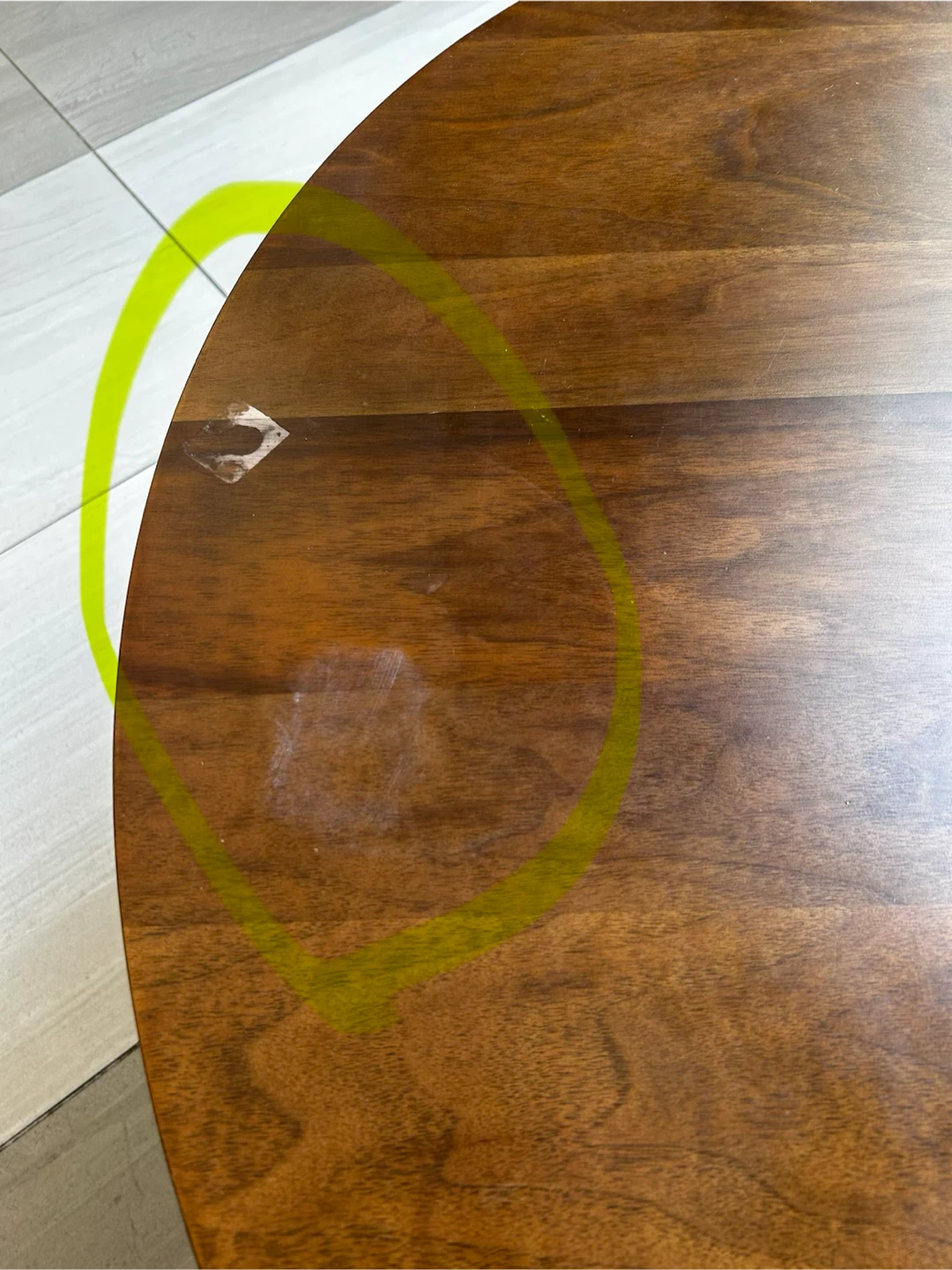 MOVING SALE Round Wood Coffee Table - photo 4