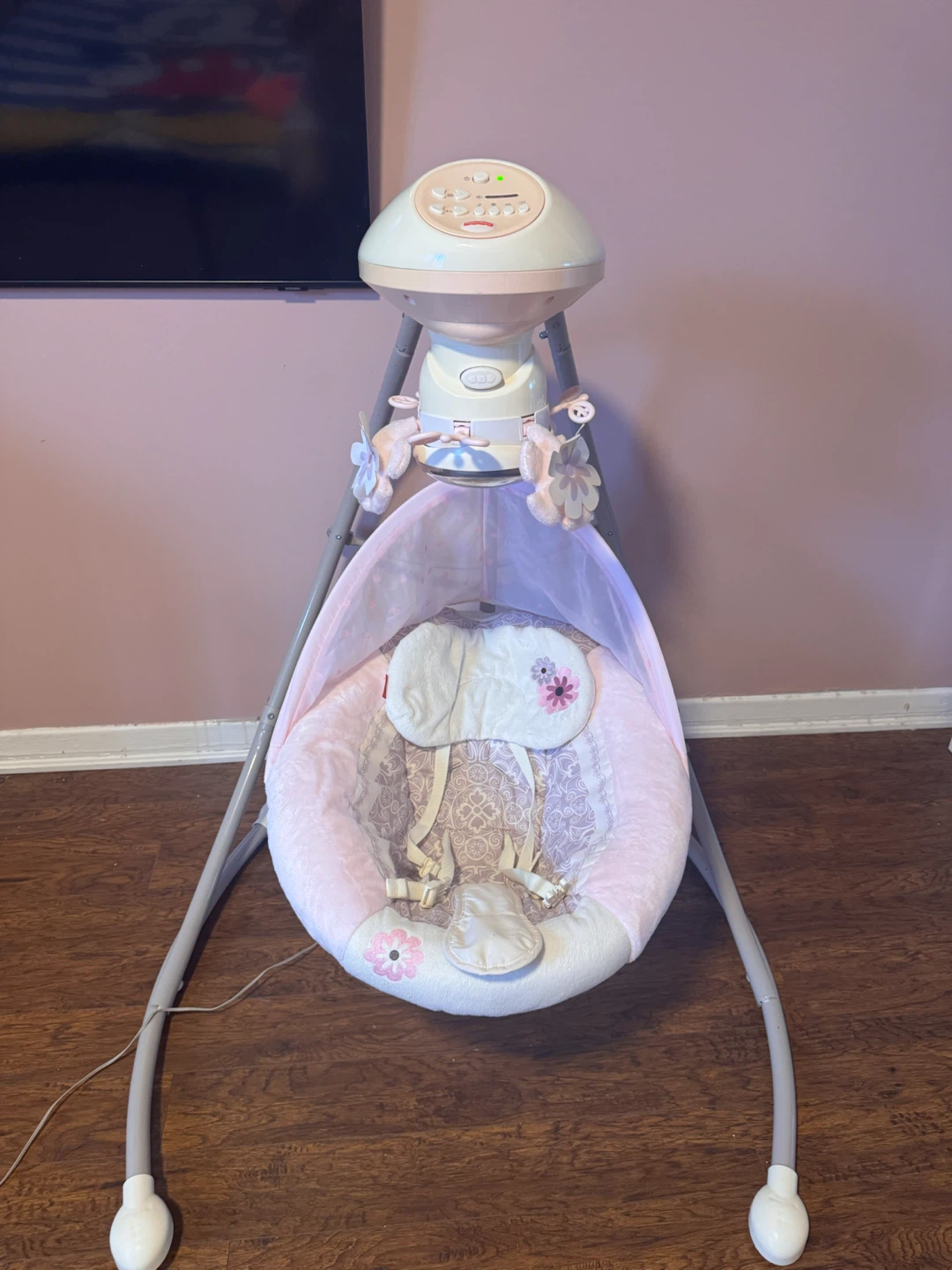 Baby Gear Bundle – Fisher-Price Swing, Delta & Evenflo Car Seat