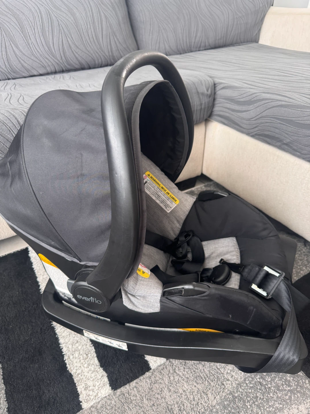 Baby Gear Bundle – Fisher-Price Swing, Delta & Evenflo Car Seat - photo 4