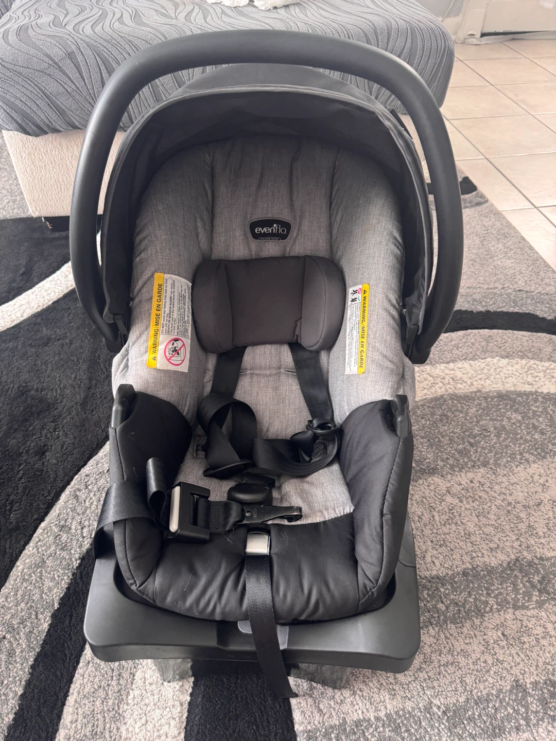 Baby Gear Bundle – Fisher-Price Swing, Delta & Evenflo Car Seat - photo 5