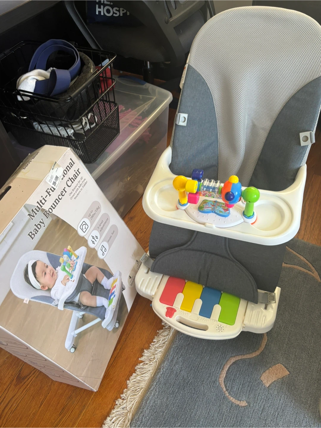 Cuddo Baby Multi-Functional Baby Bouncer Chair