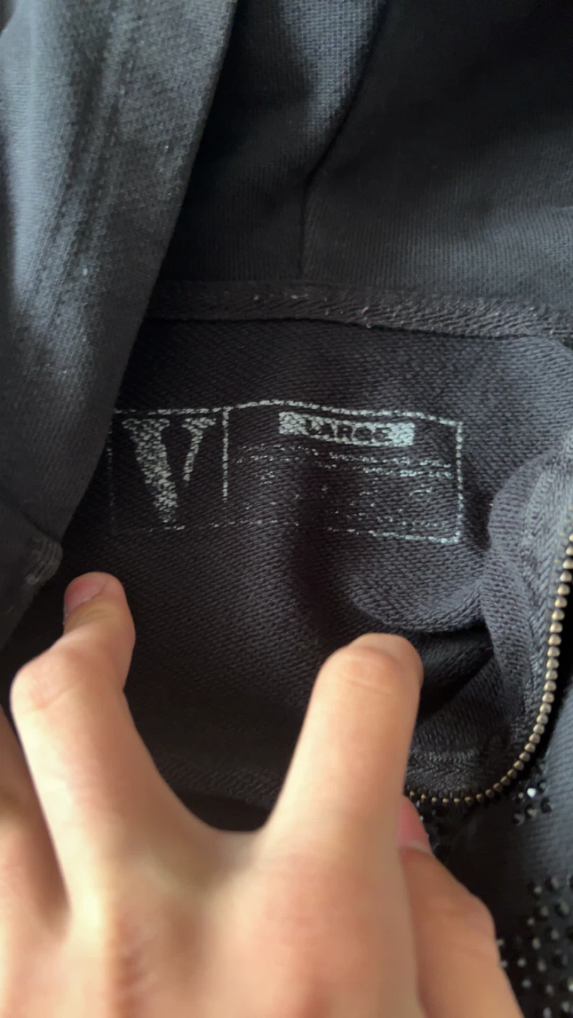 Vlone rhinestone zip up - photo 3