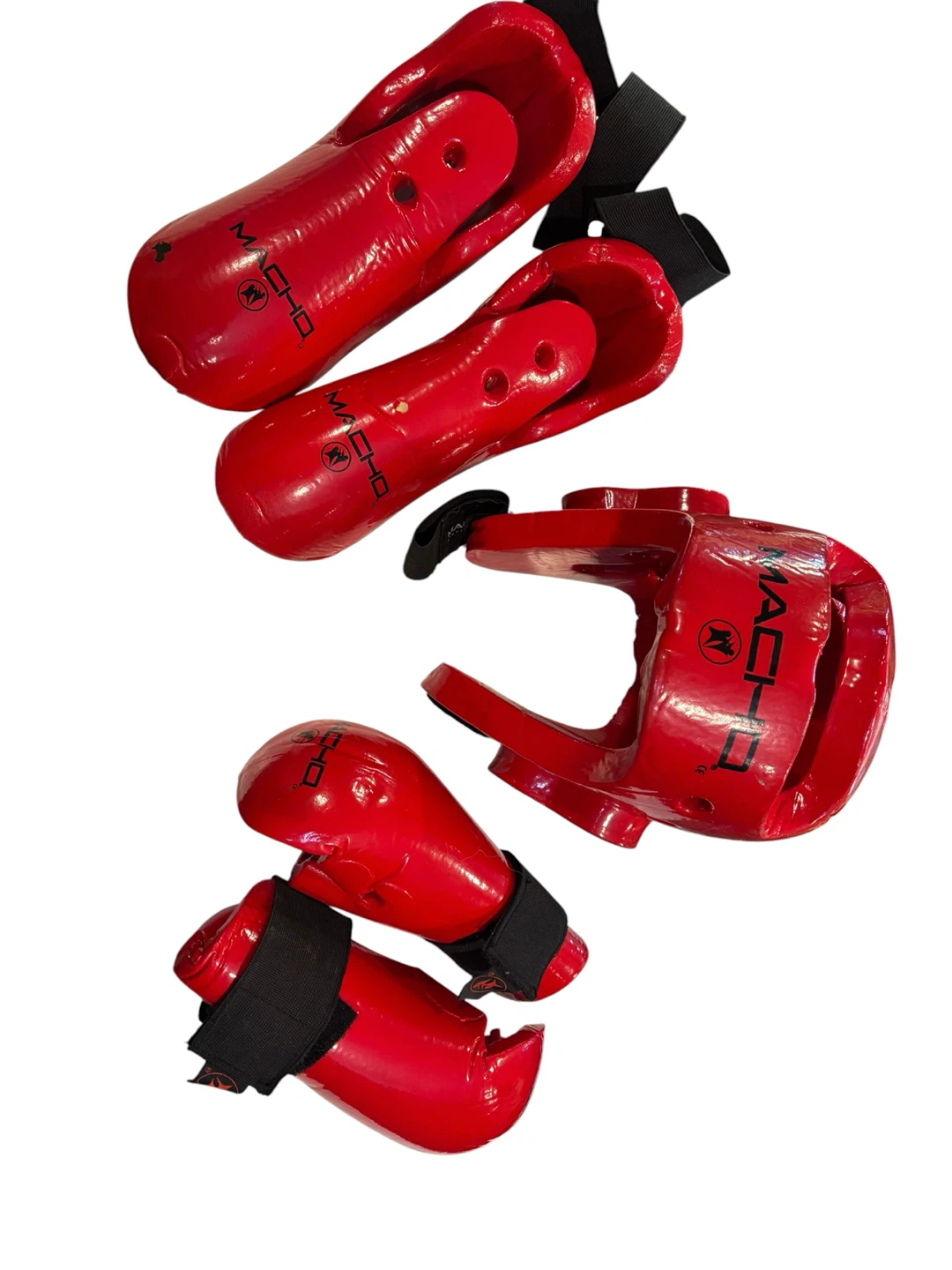 Macho Red Martial Arts Protective Gear Set - photo 2