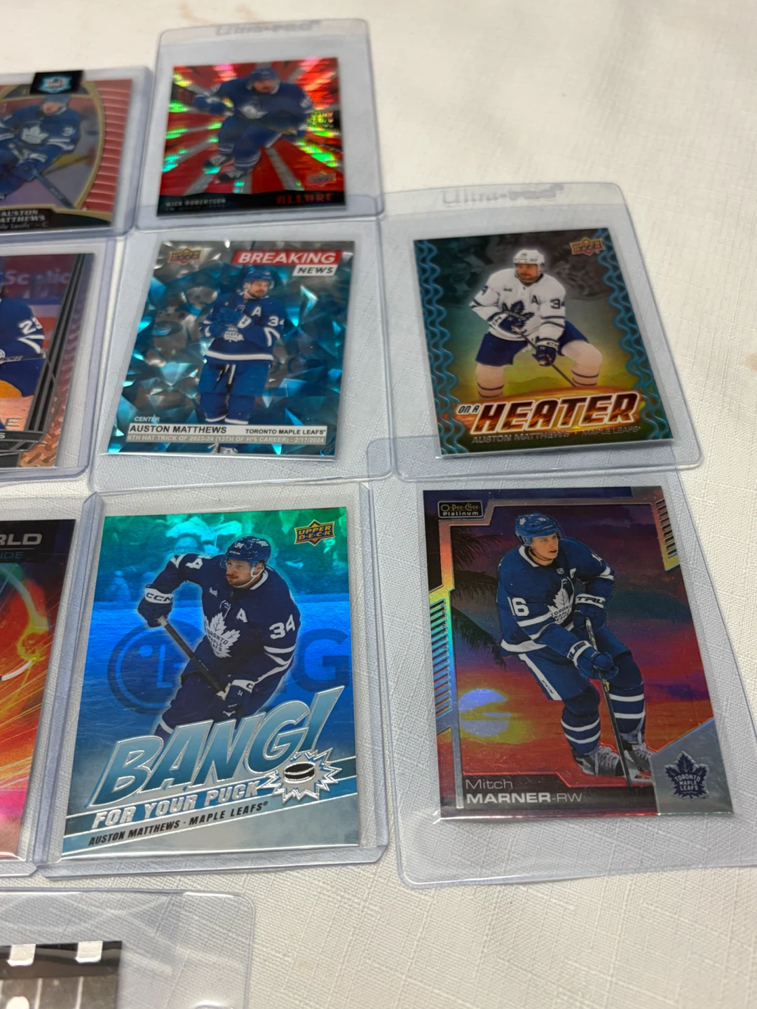 Assorted Toronto Maple Leafs Hockey Cards - photo 3