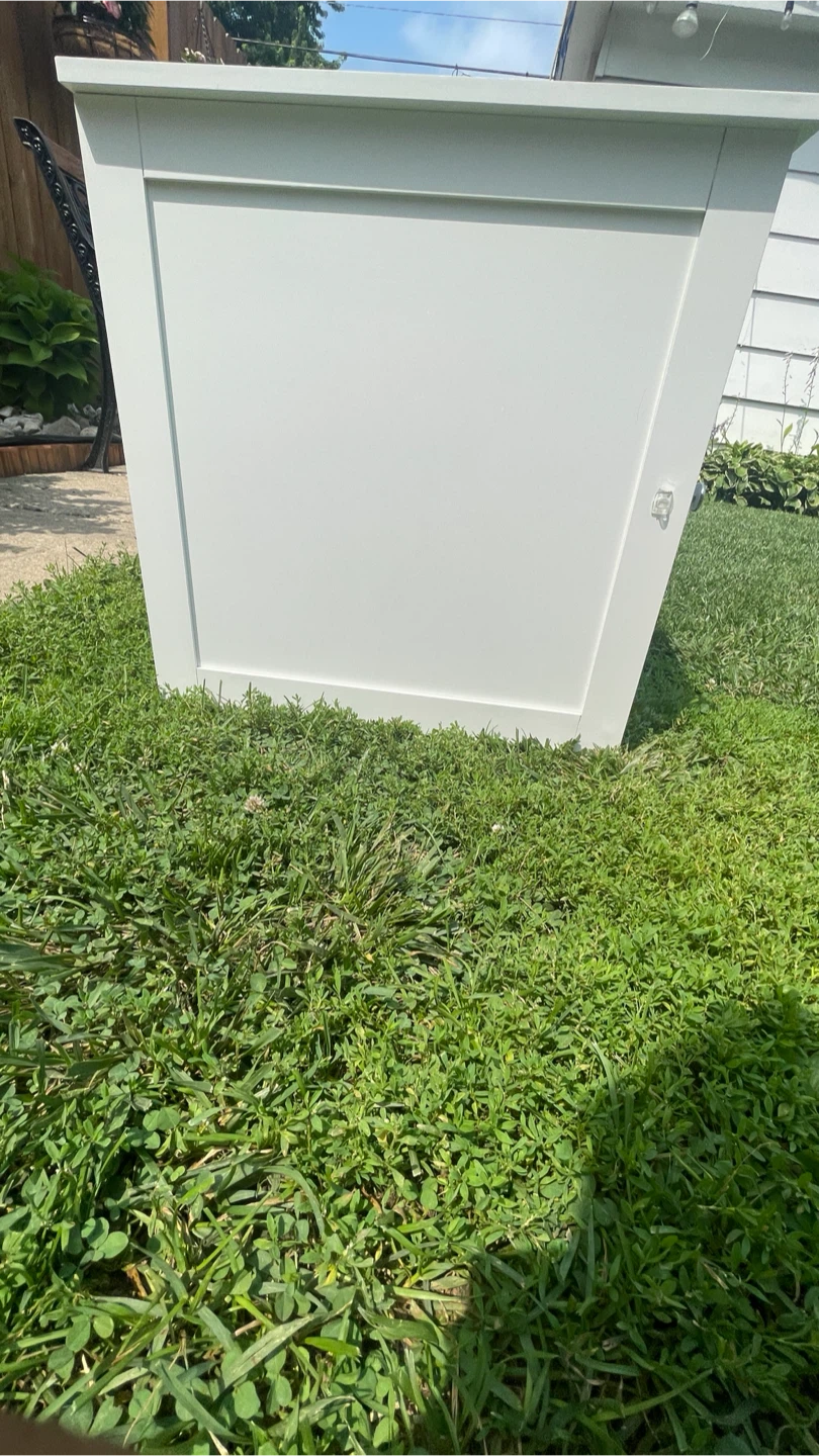 White Pet House Cabinet - photo 2