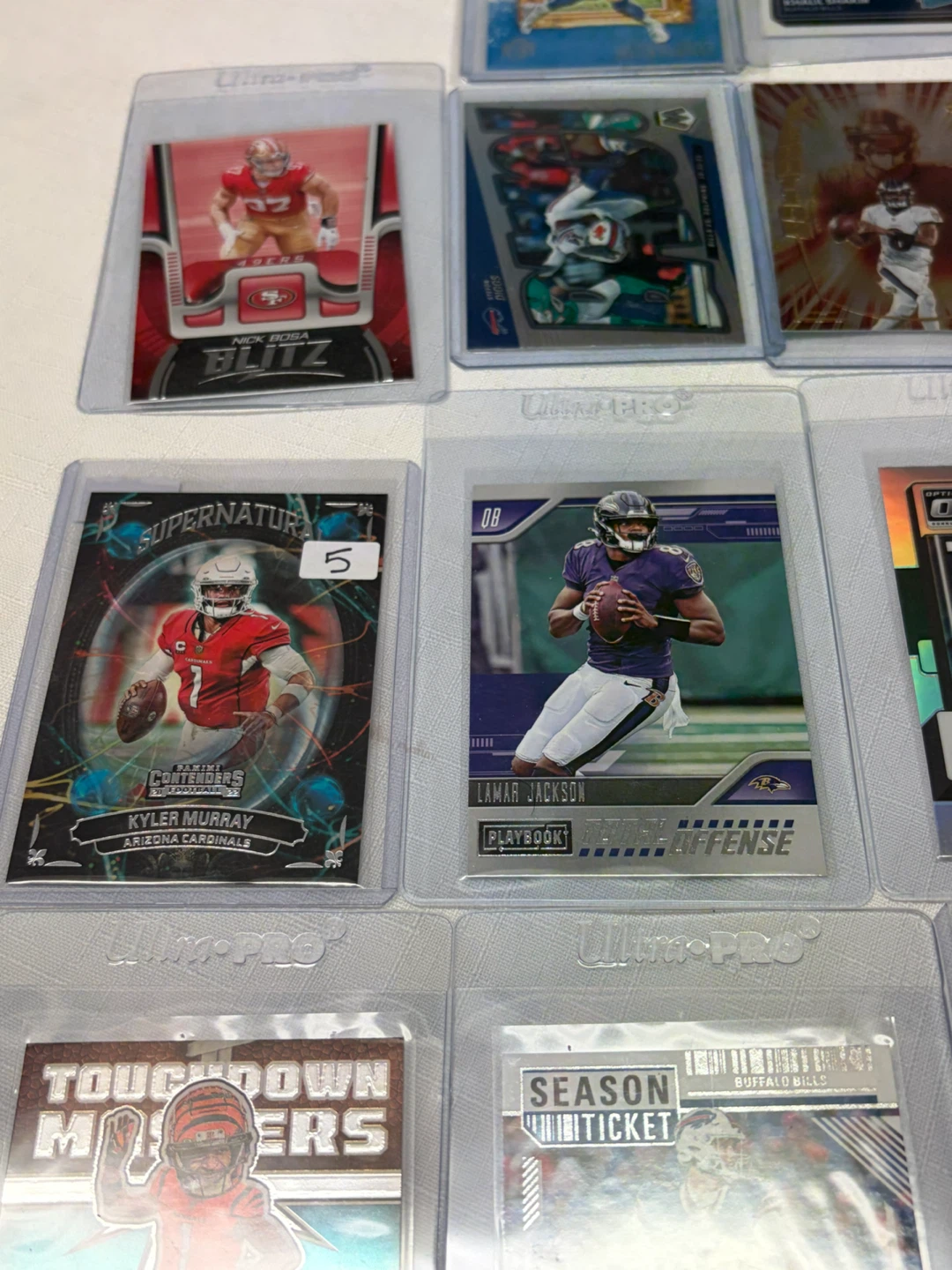 Assorted NFL Football Trading Cards - photo 3