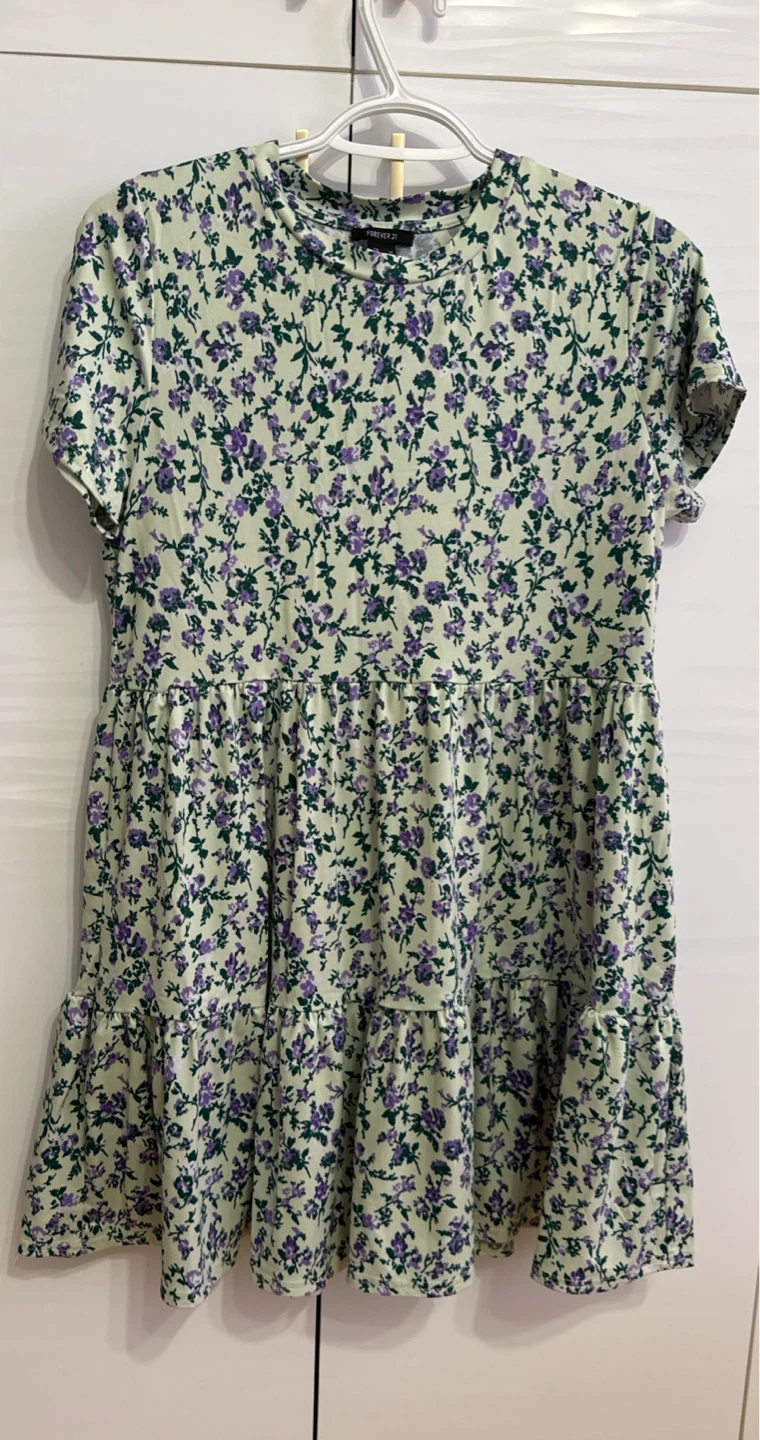 Women's Tiered Floral Dress - photo 2