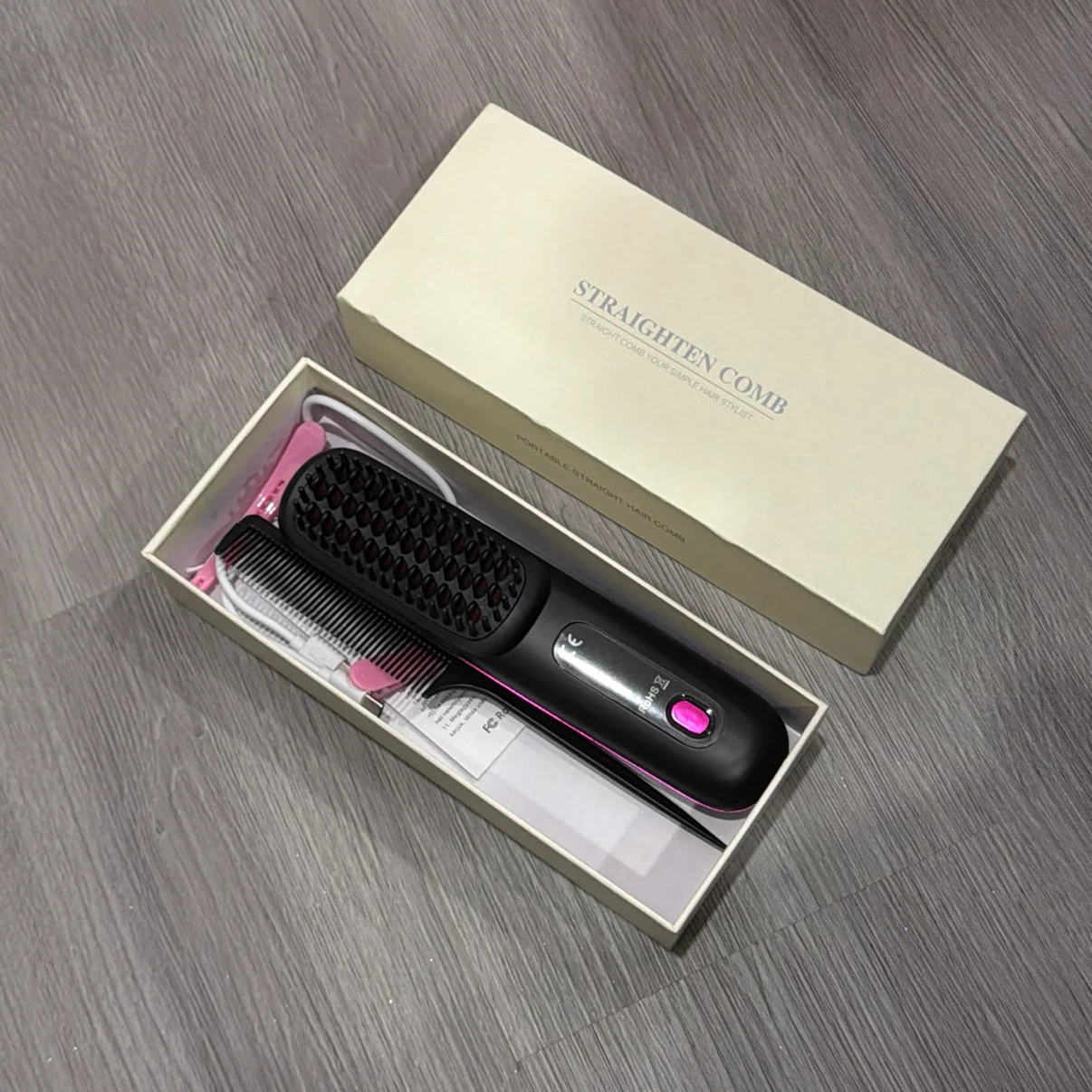 Straighten Comb Hair Styling Tool