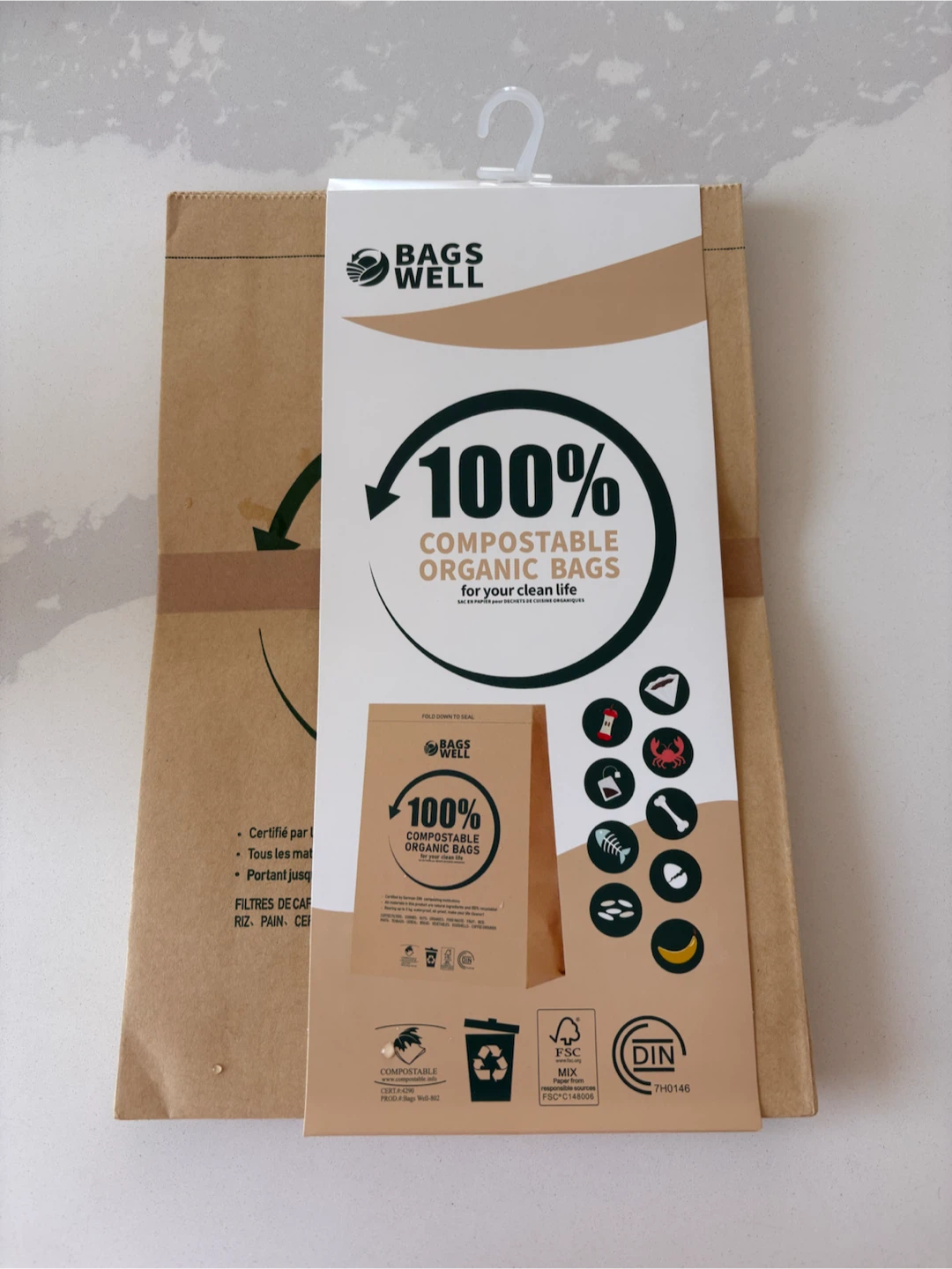 Bags of Well 100% Compostable Organic Bags
