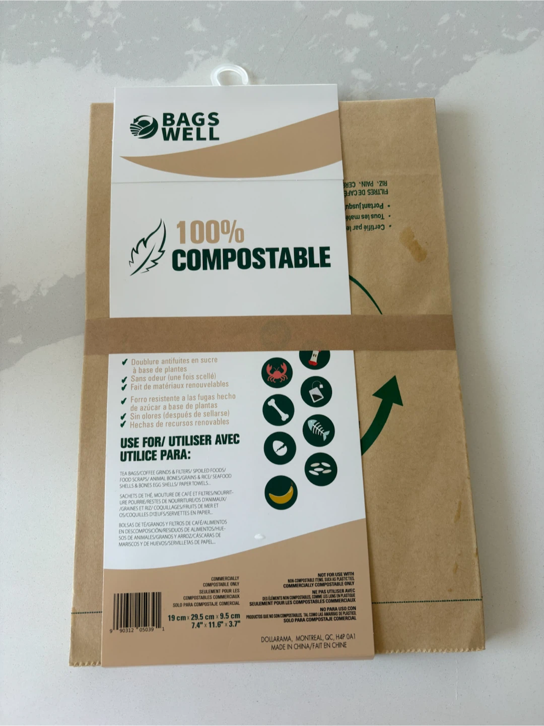 Bags of Well 100% Compostable Organic Bags - photo 2