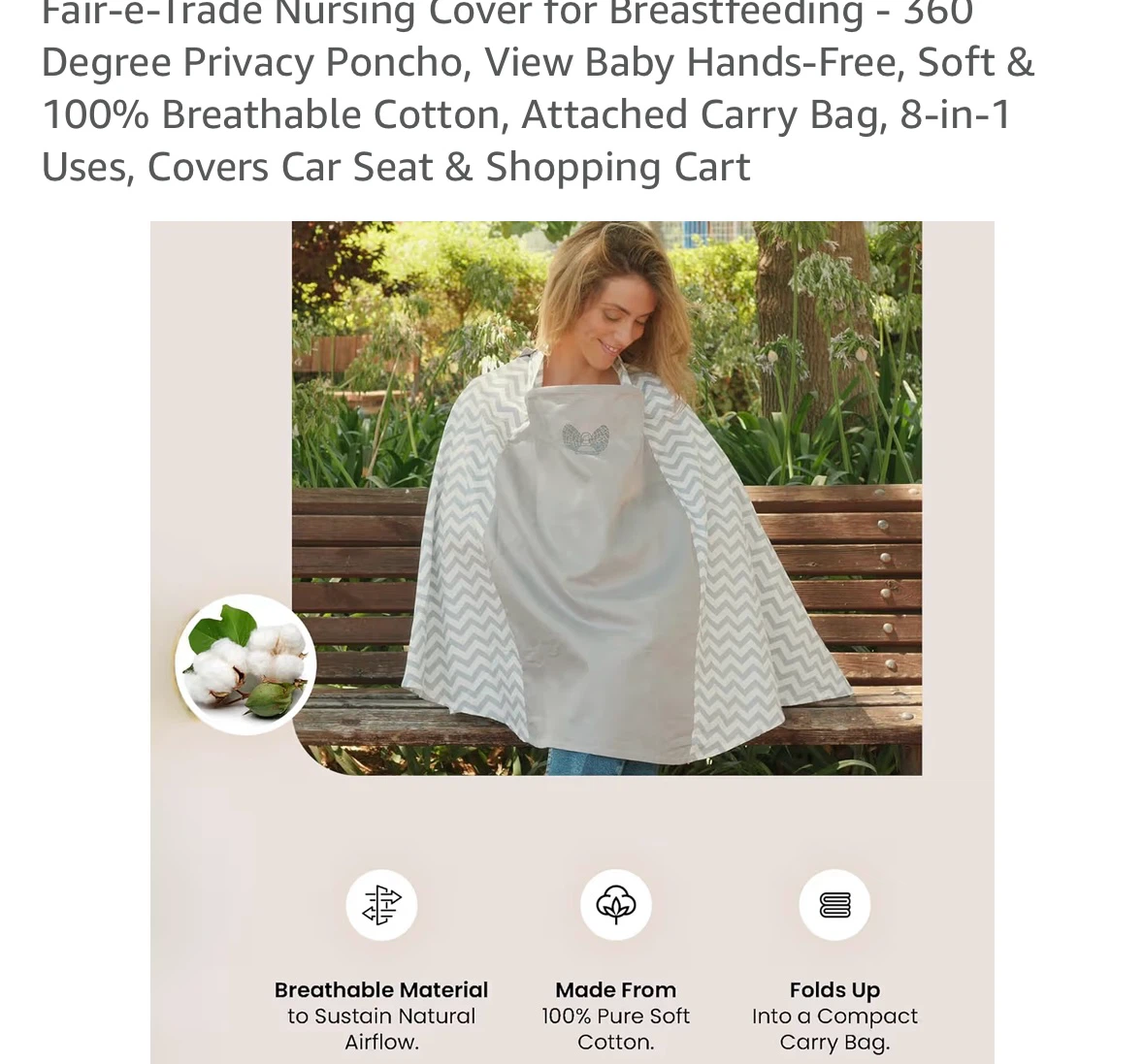 Nursing cover up