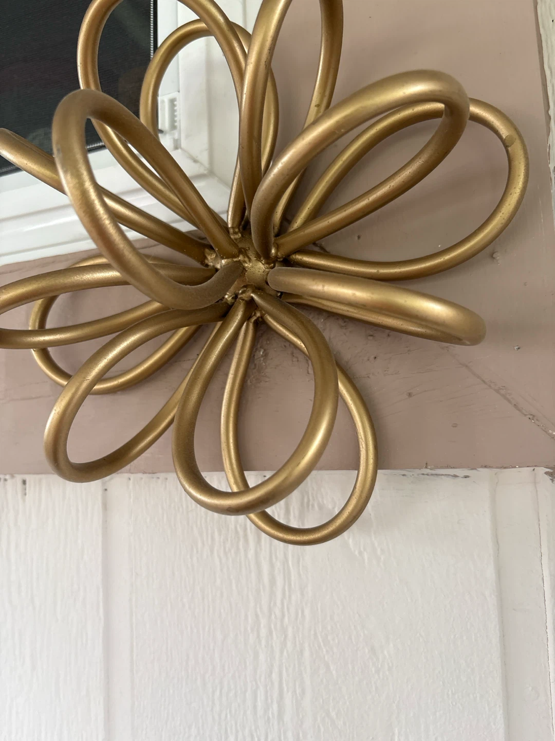 Gold Flower Shaped Wall Decor - photo 2