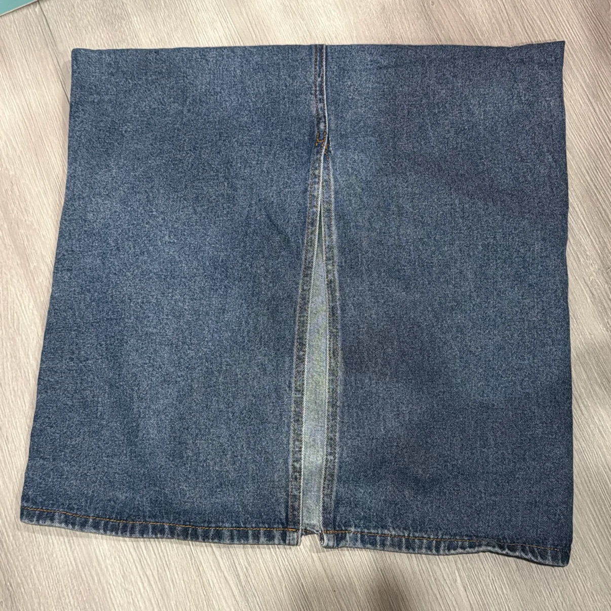 Blue Denim Maxi Skirt - photo 4