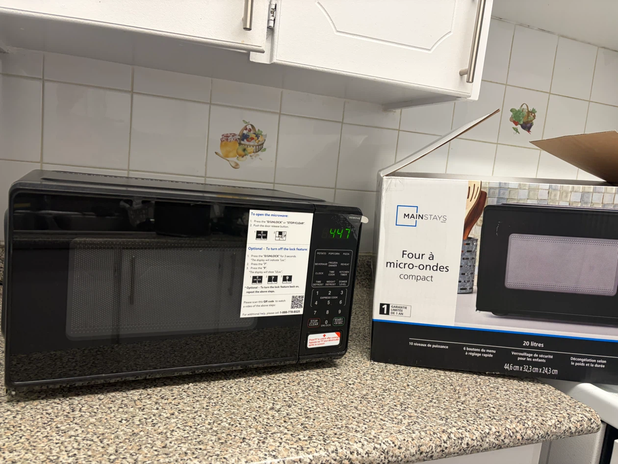 🍽️ MAINSTAYS Microwave Oven