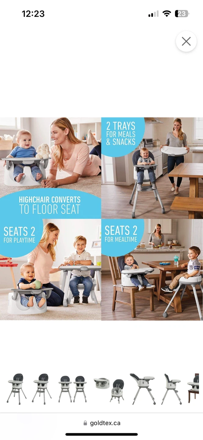 Graco Convertible High Chair - photo 4