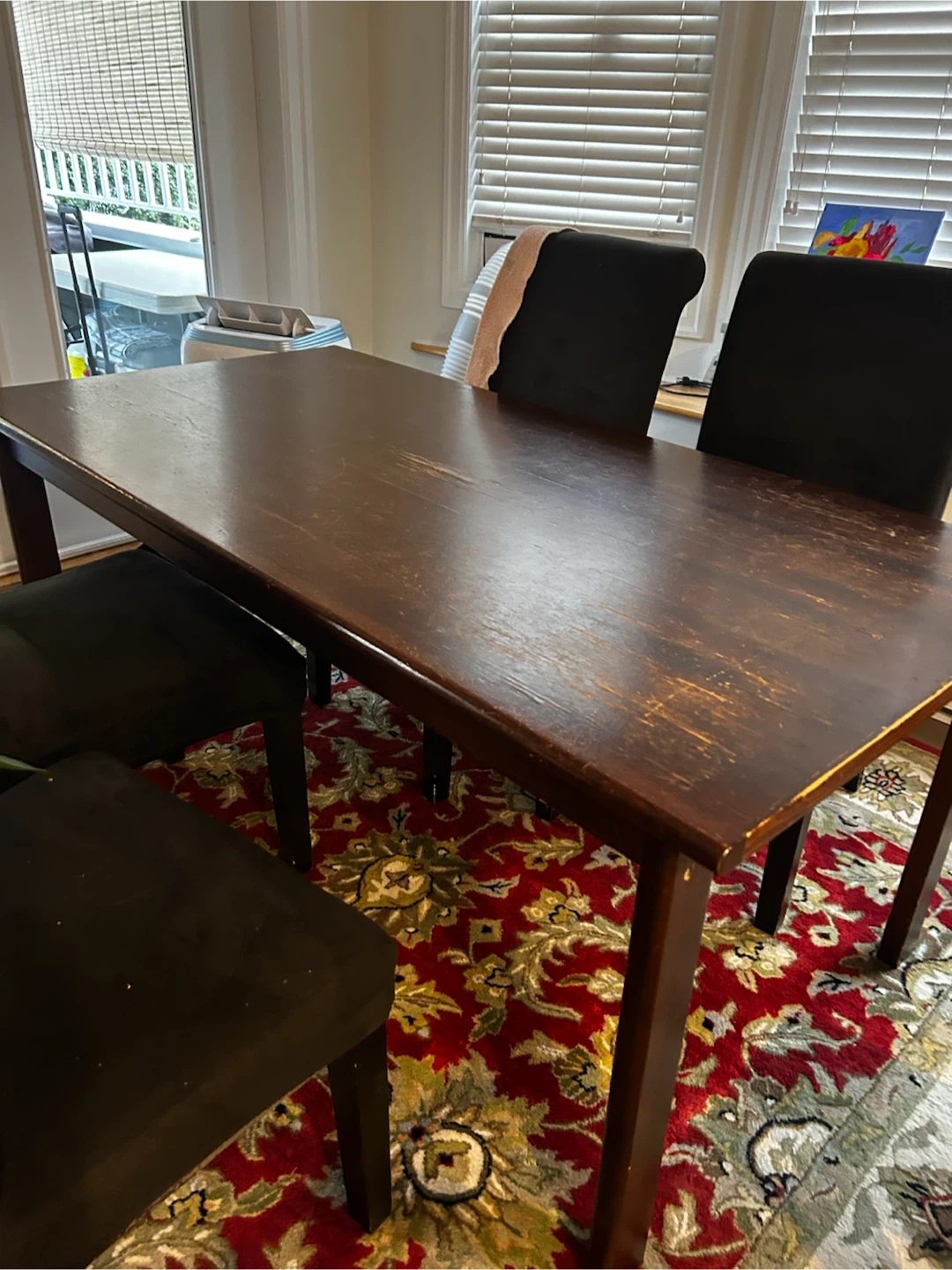 Free dining room table with leaf extension - photo 2