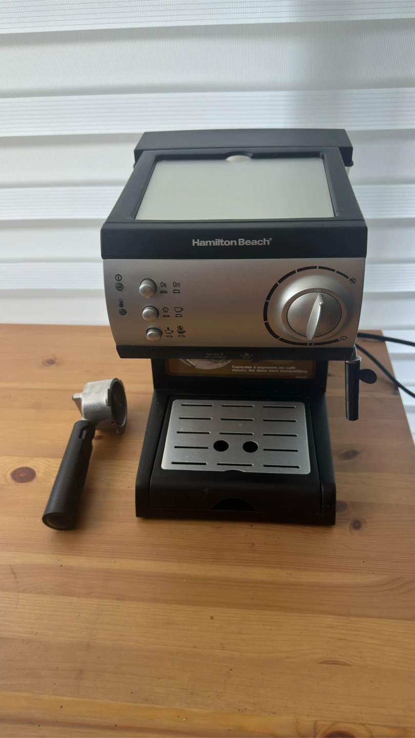 Hamilton Beach Espresso & Cappuccino Maker