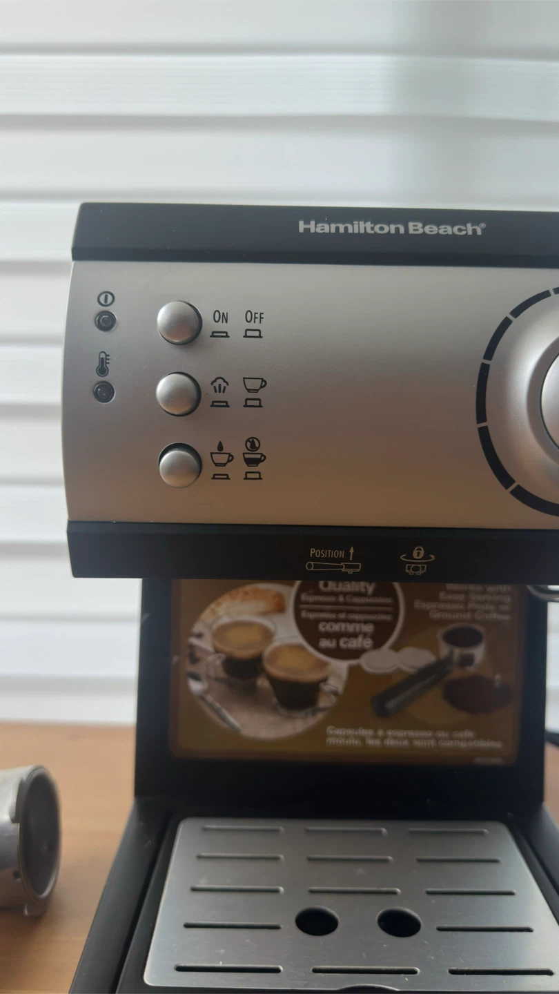 Hamilton Beach Espresso & Cappuccino Maker - photo 3