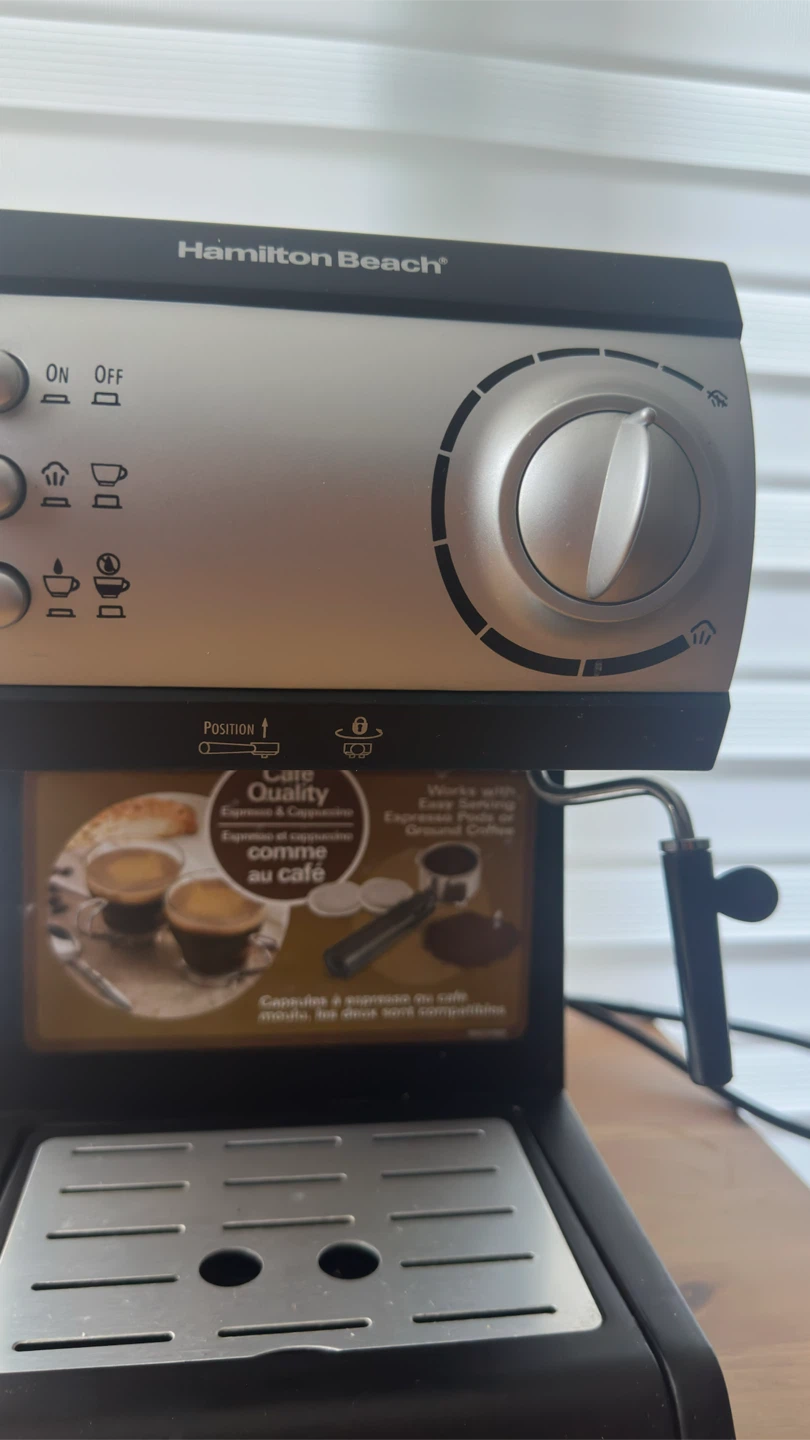 Hamilton Beach Espresso & Cappuccino Maker - photo 4