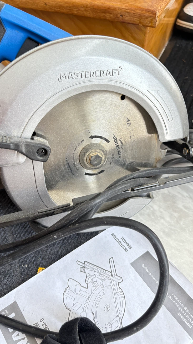 Mastercraft Corded Circular Saw - photo 2
