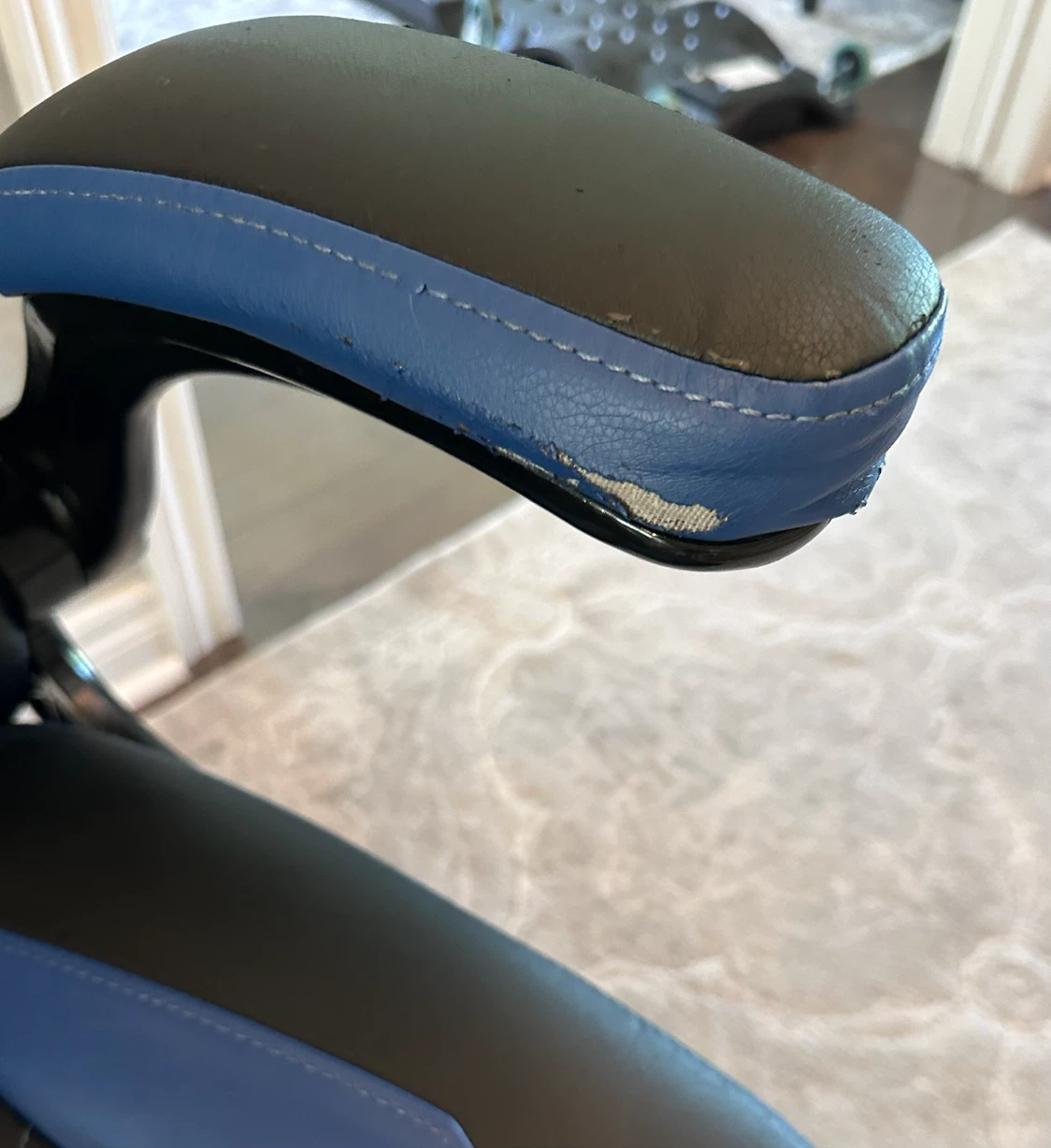 Emerge Gaming Chair - Black and Blue - photo 2