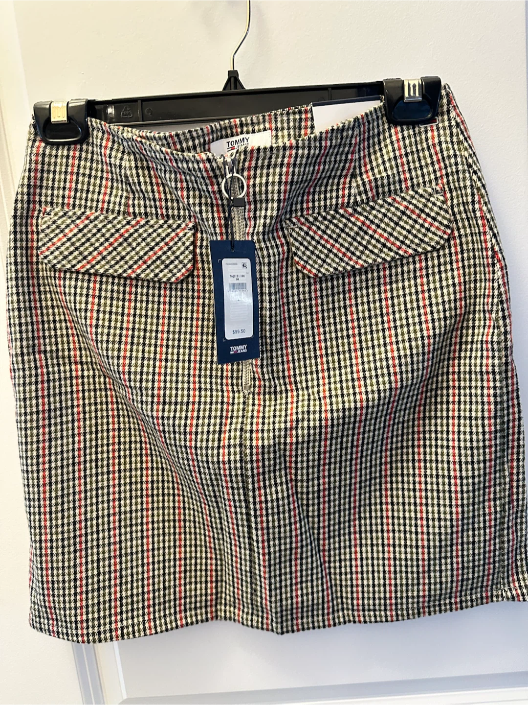 Tommy Jeans Plaid Mini Skirt Size 26