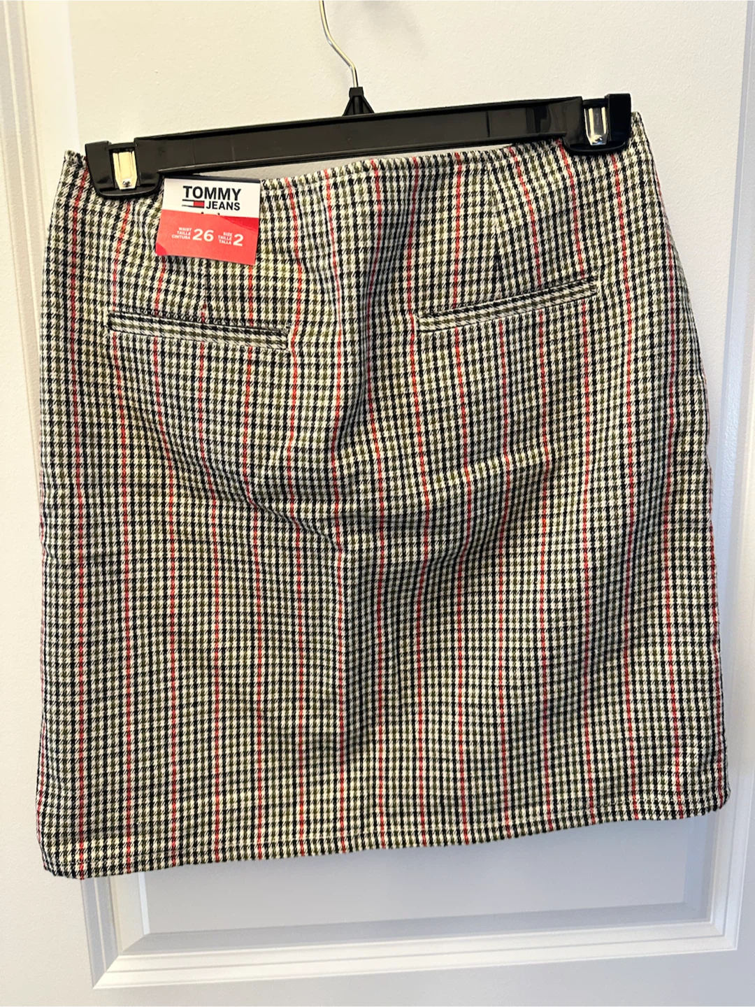 Tommy Jeans Plaid Mini Skirt Size 26 - photo 2