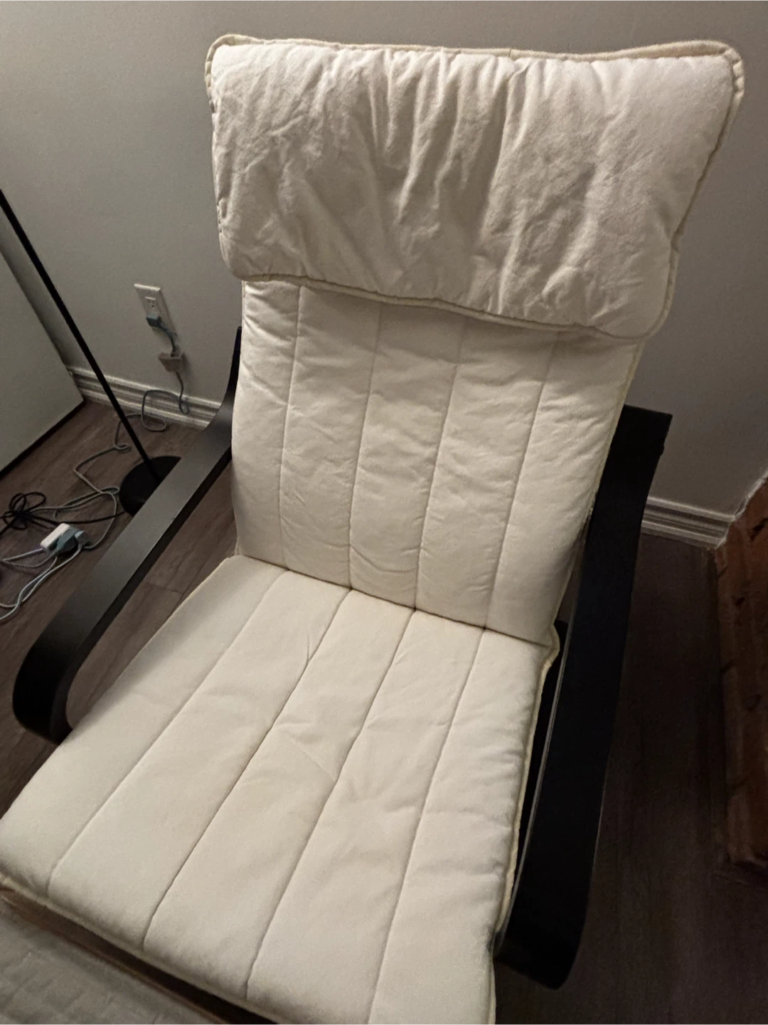 IKEA Poäng Armchair and Footstool - photo 2