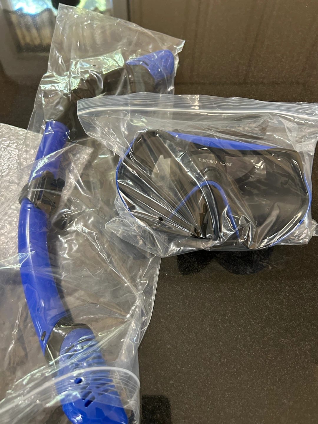 Solava Snorkel Set - Blue & Black x 1 + pink and black x 2 - photo 5