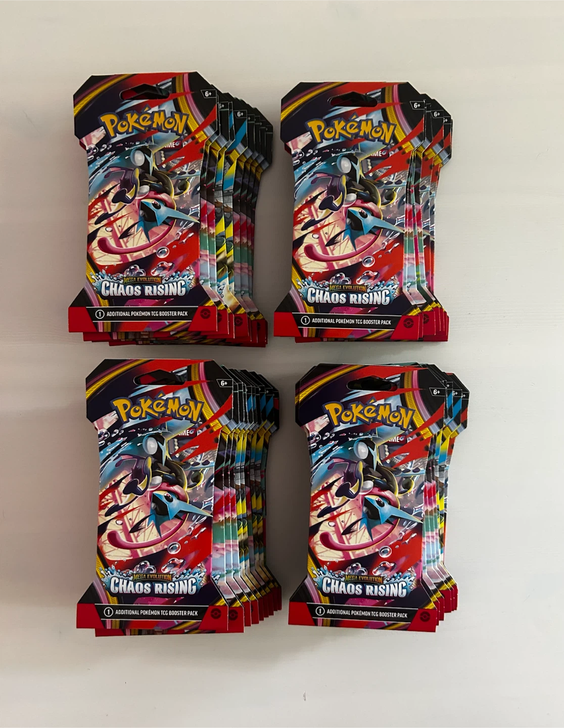 FACTORY SEALED - Chaos Rising Blister Packs