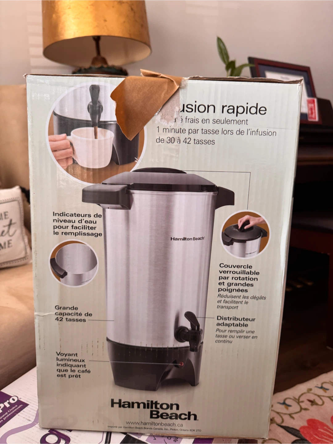 Hamilton Beach Coffee Urn - 42 Cup Capacity - photo 2
