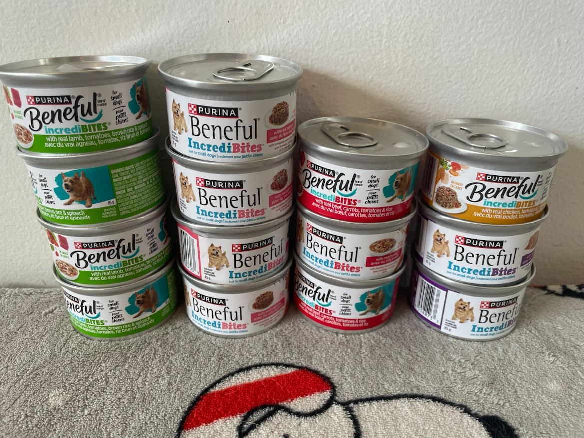 14 Cans Beneful Wet Dog Food Lot