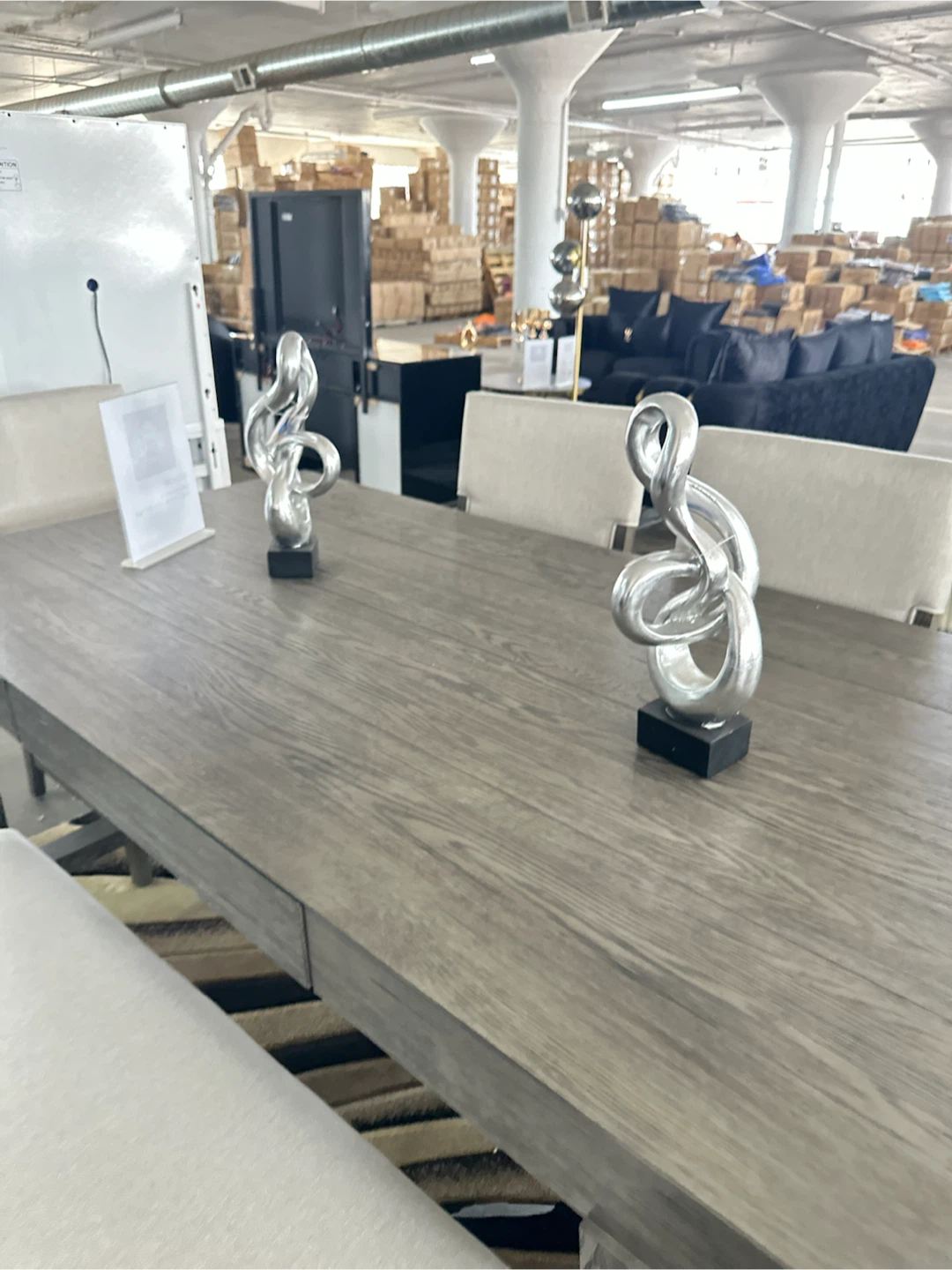 Dining table & 4 chairs & bench - photo 4