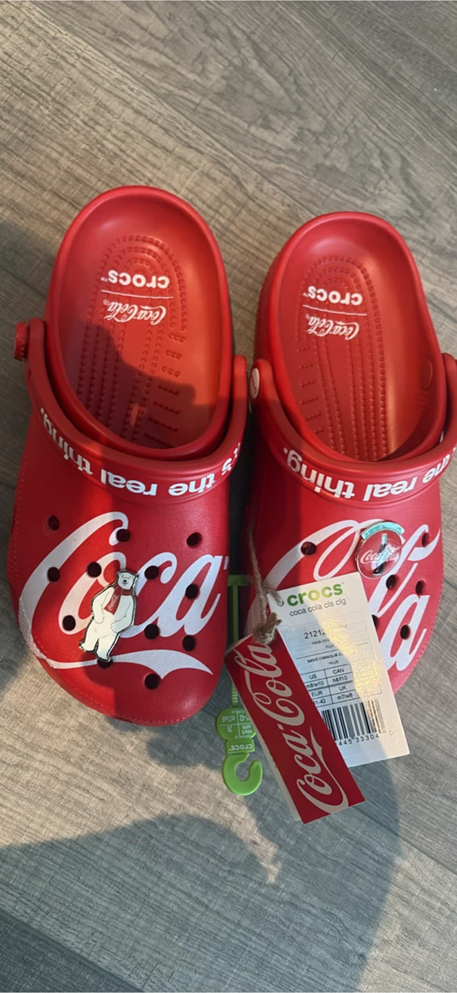 Crocs Coca-Cola Classic Clogs limited edition