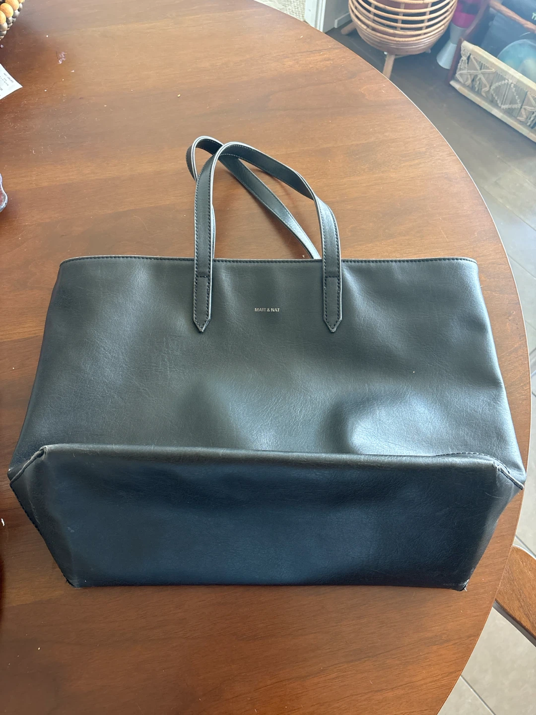 Matt & Nat Black Tote Bag