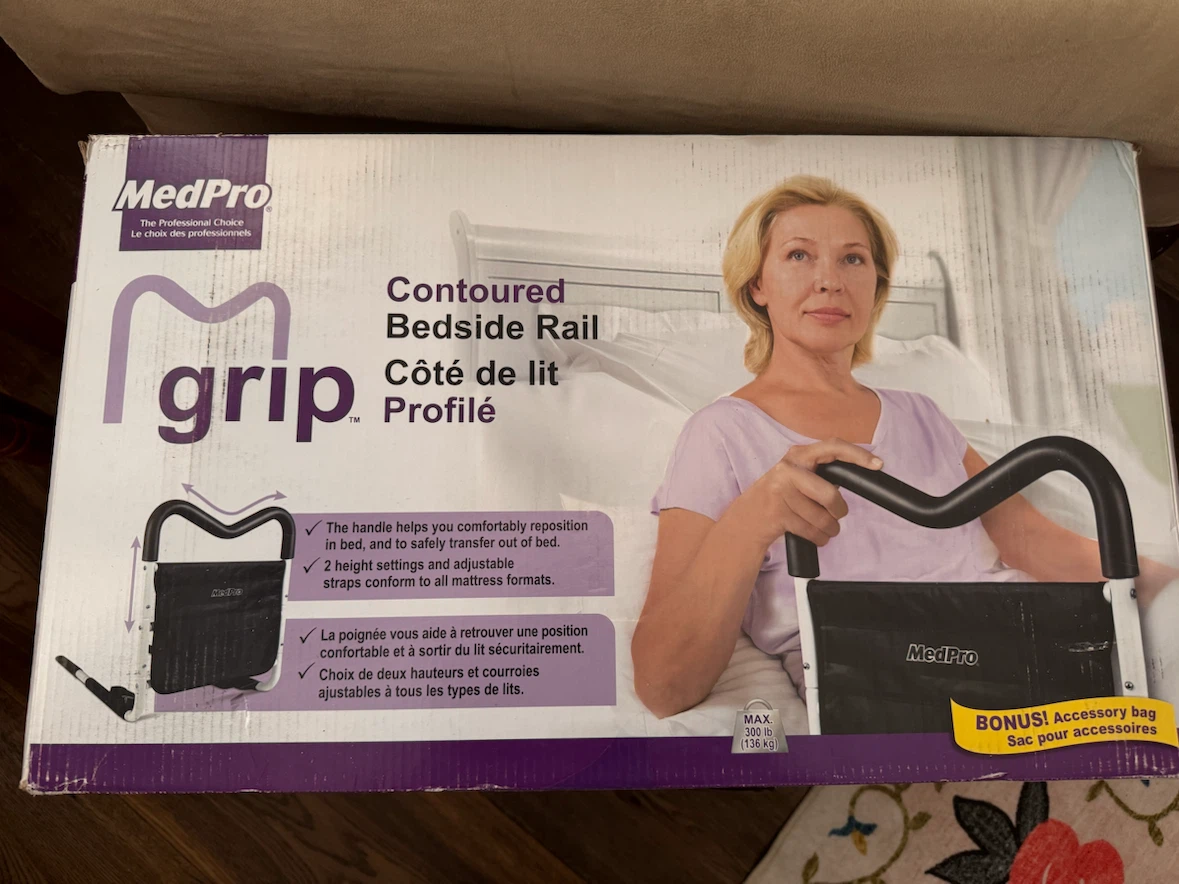 MedPro Grip Contoured Bedside Rail