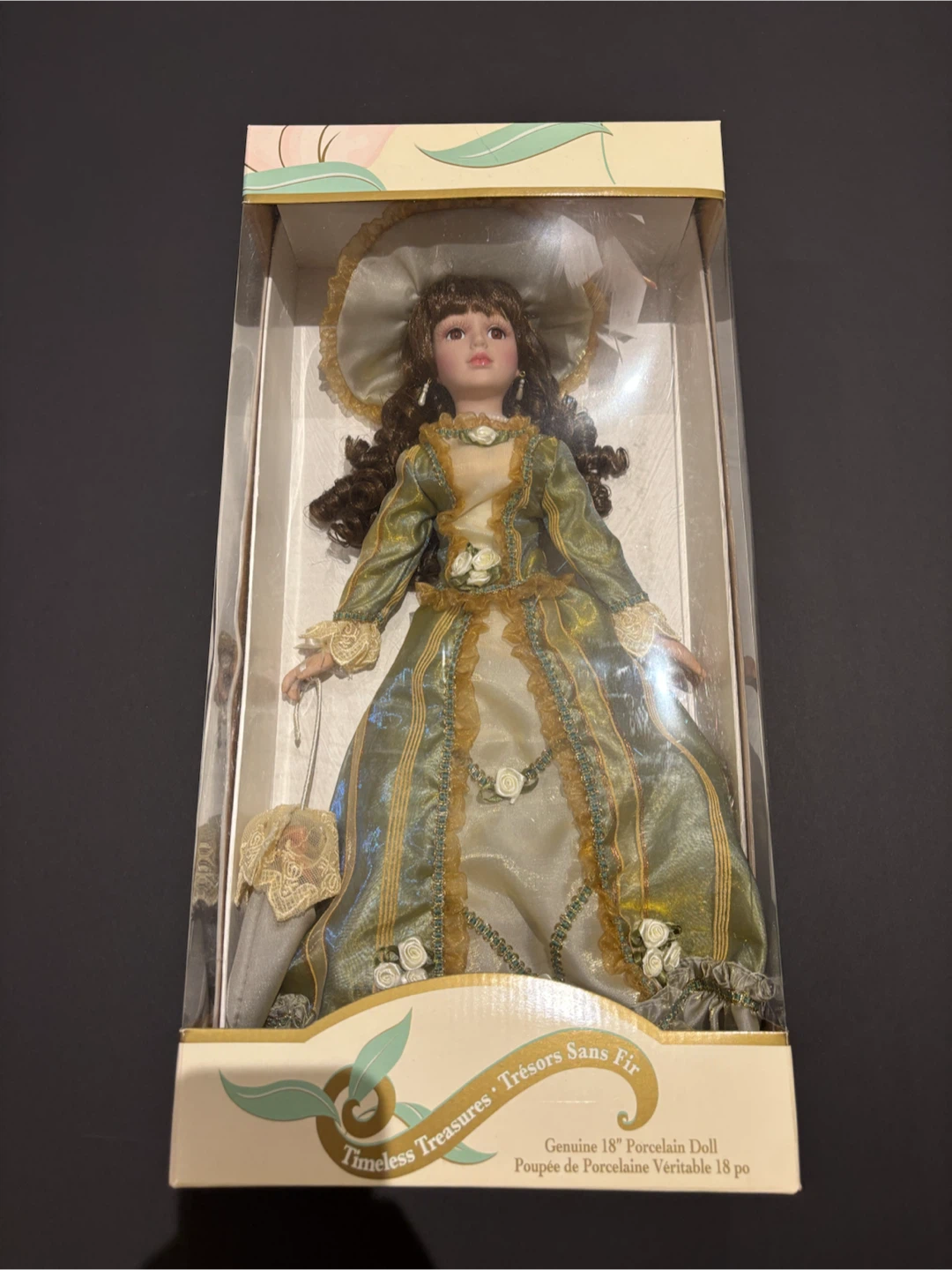Timeless Treasures Genuine 18" Porcelain Doll