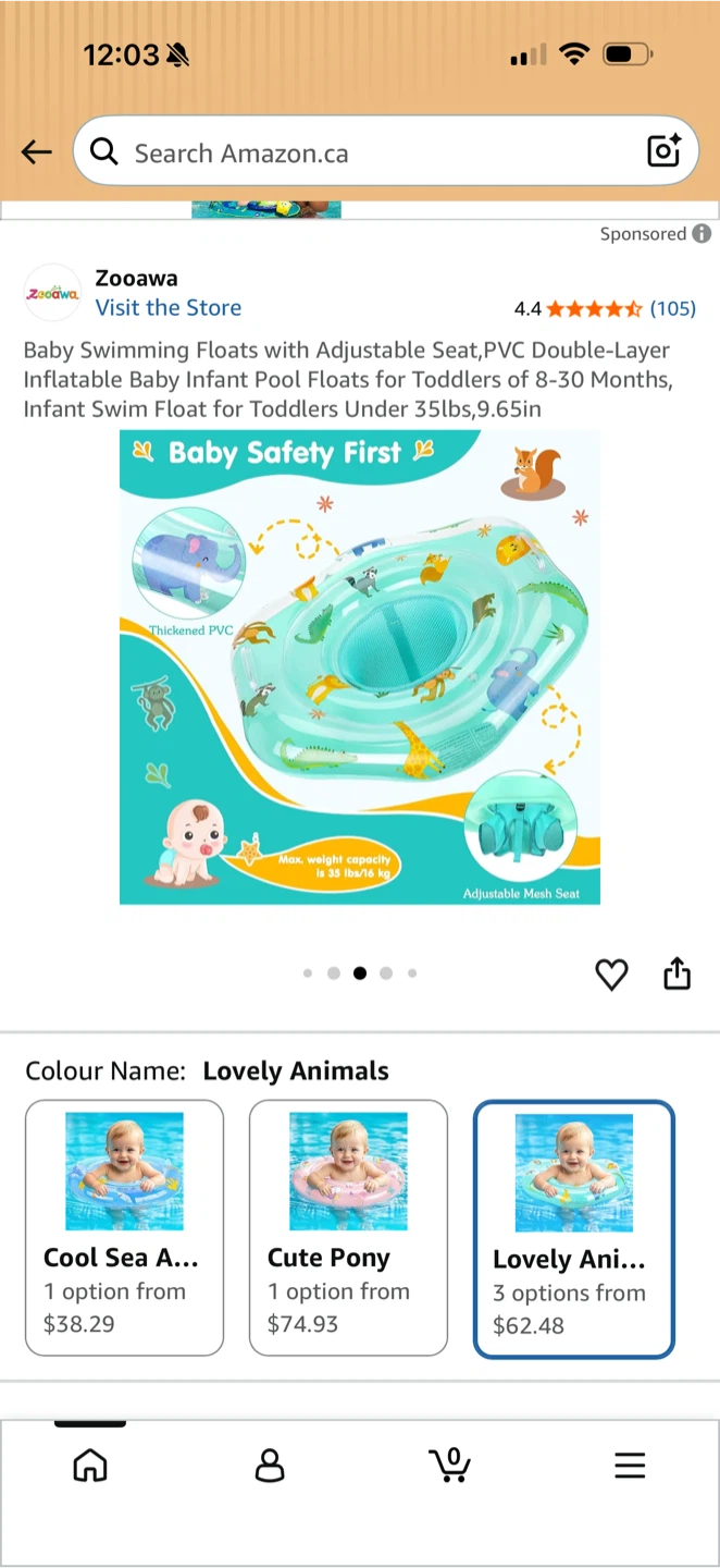 Zooawa Baby Swimming Float - photo 5