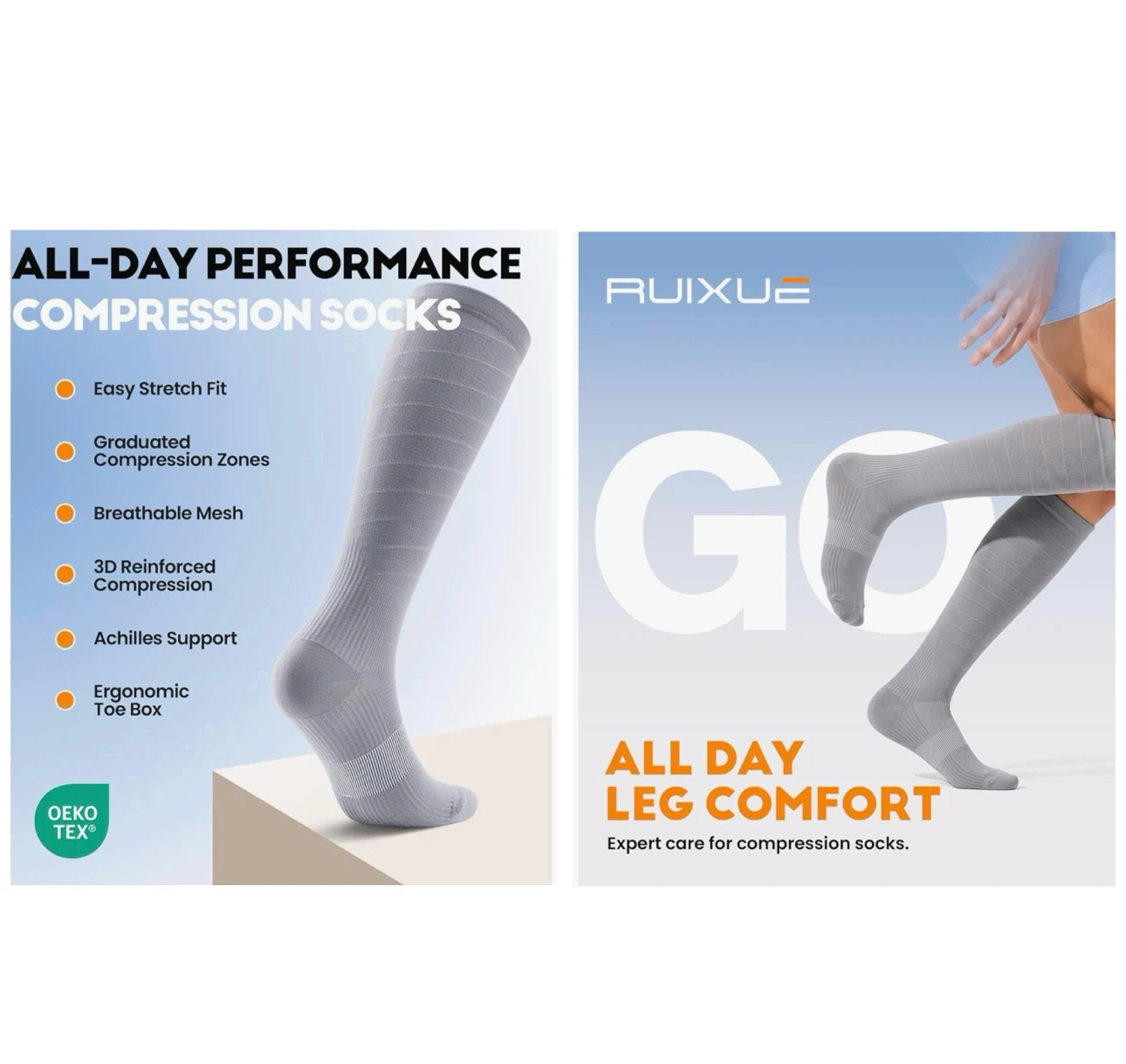 Brand new 2 Pack of Compression Socks Women Men - photo 5