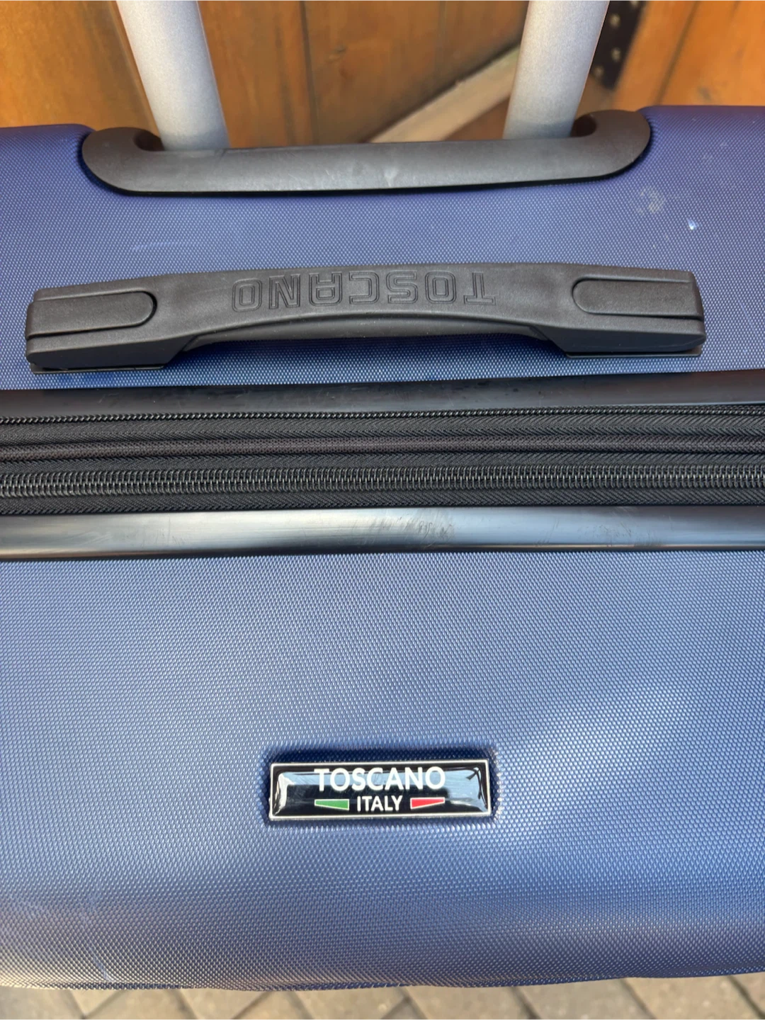 Toscano Italy Blue Hard-Shell Suitcase - photo 3