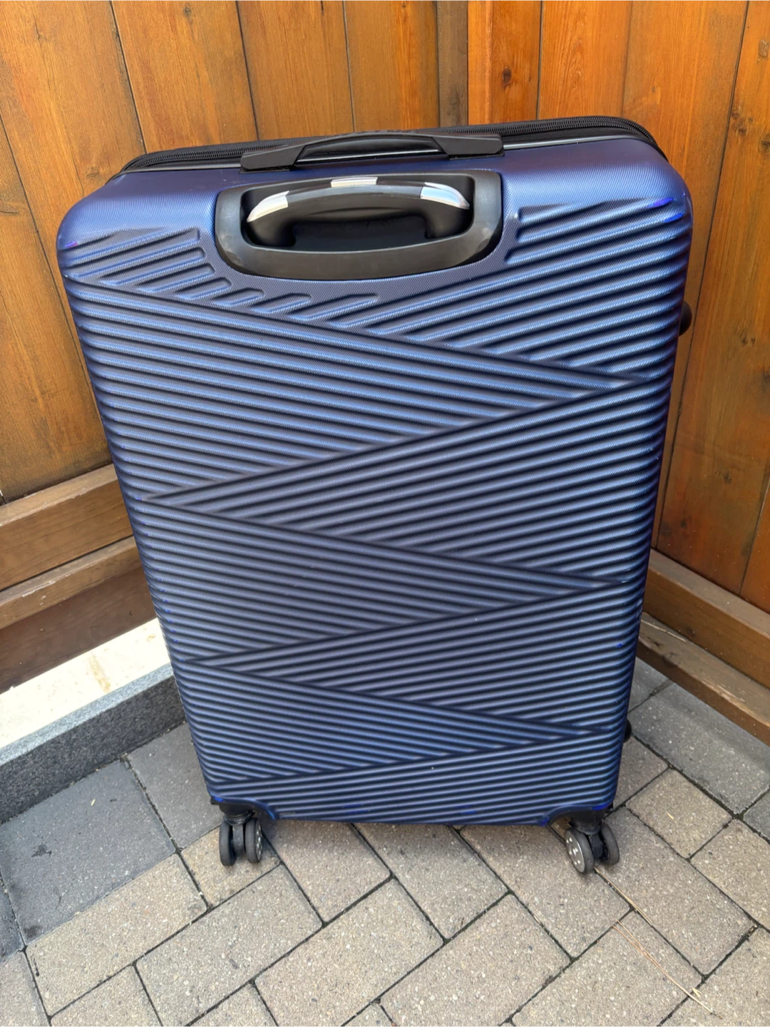 Toscano Italy Blue Hard-Shell Suitcase - photo 5