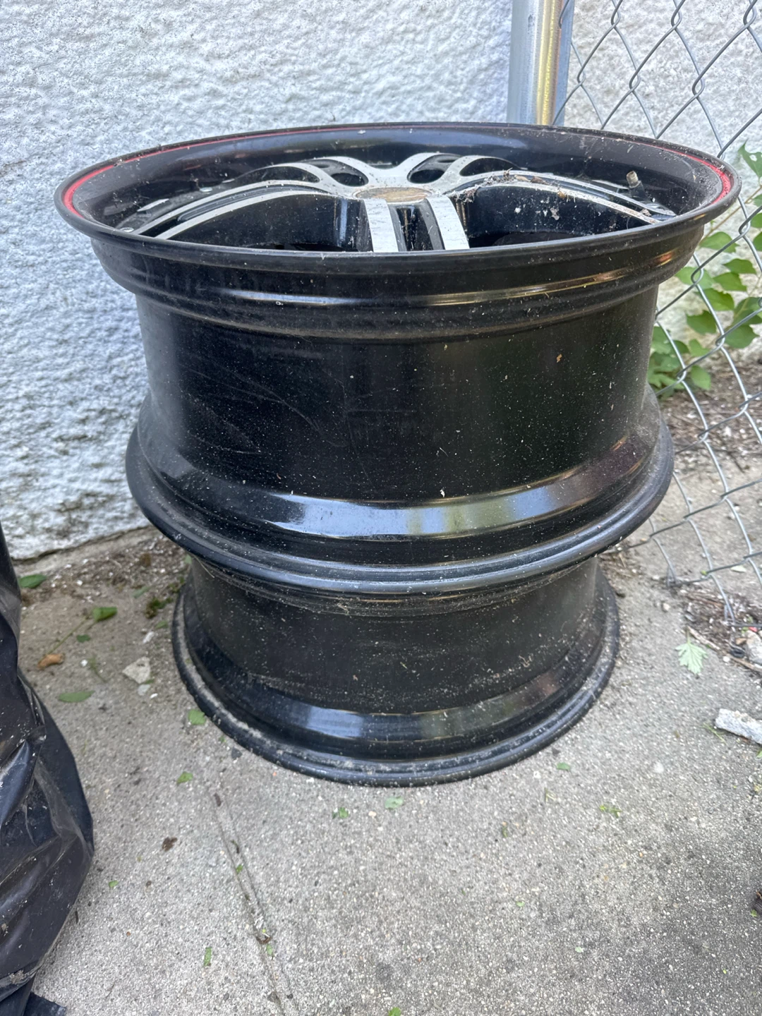 Black Alloy Wheel Rim - photo 2