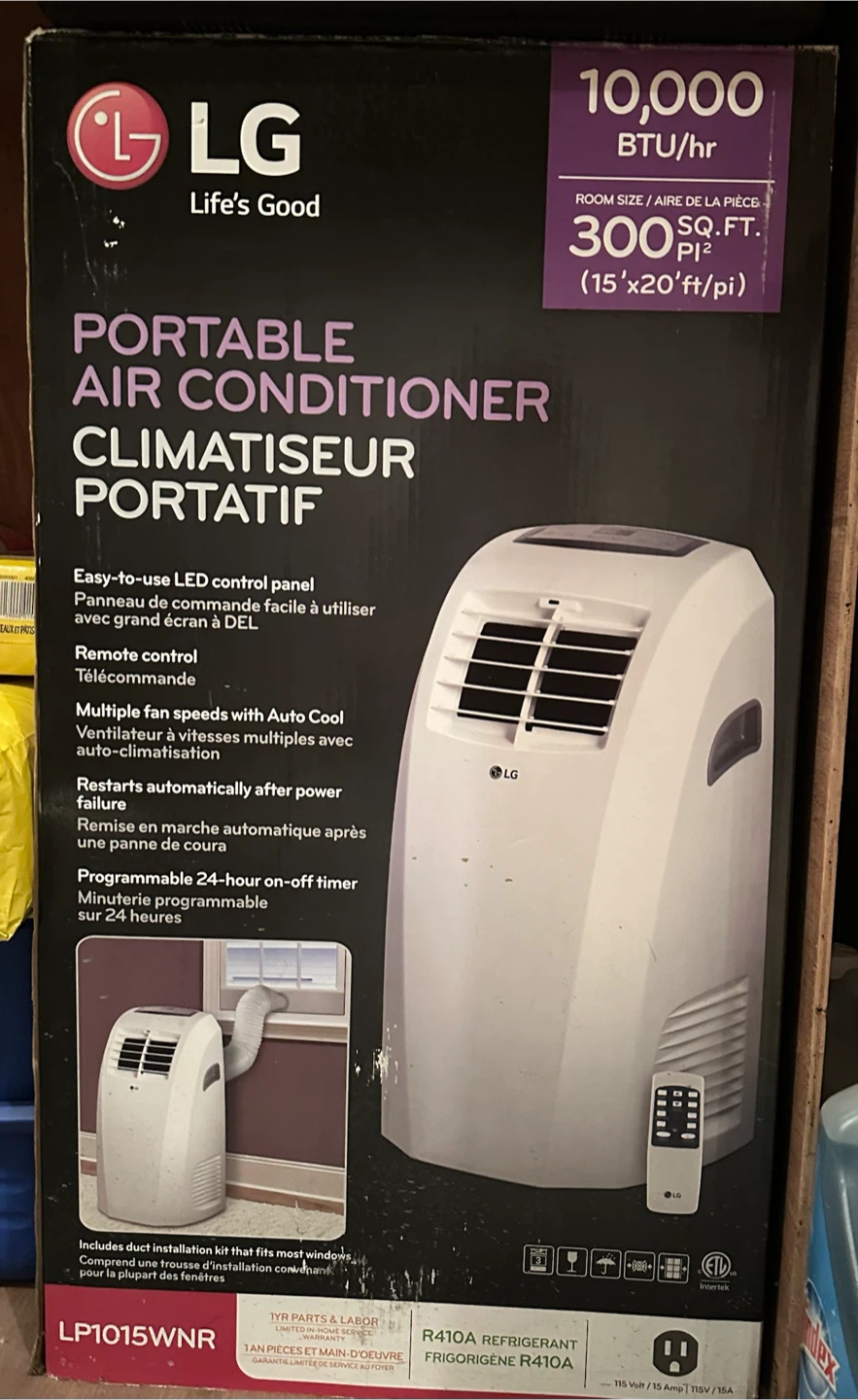 LG Portable Air Conditioner LP1015WNR - 10,000 BTU - photo 4