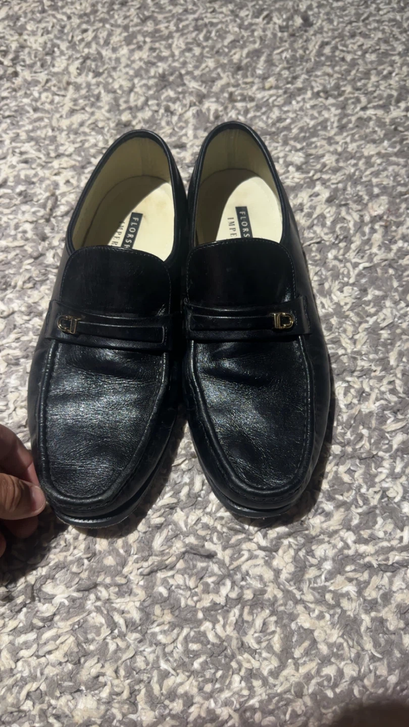 Florsheim Black Leather Loafers - photo 2