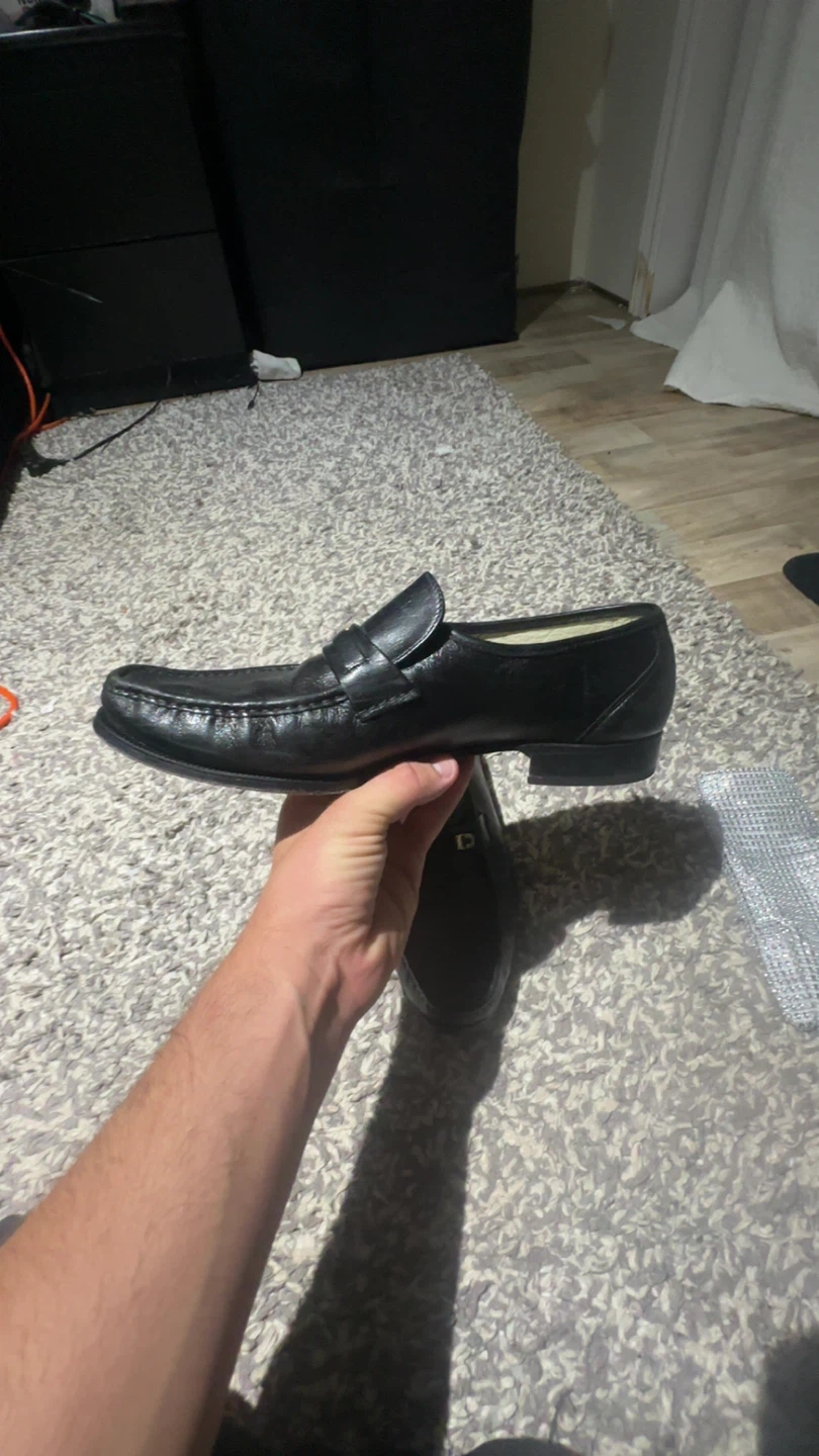 Florsheim Black Leather Loafers - photo 3