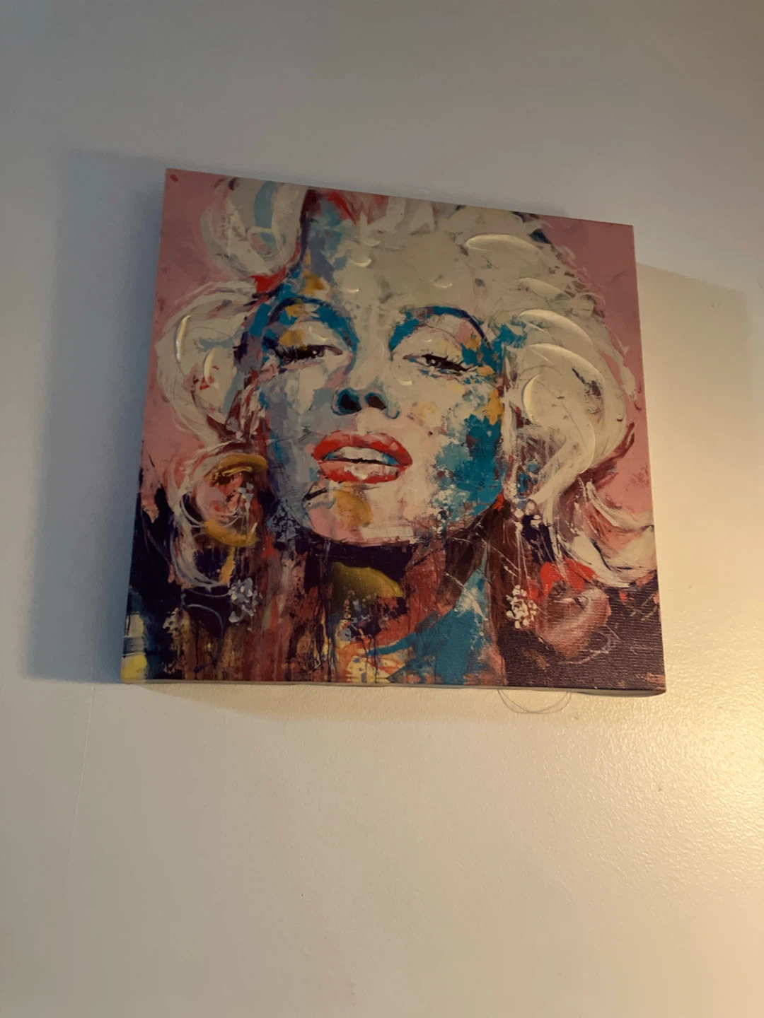 Marilyn Monroe Abstract Canvas Art