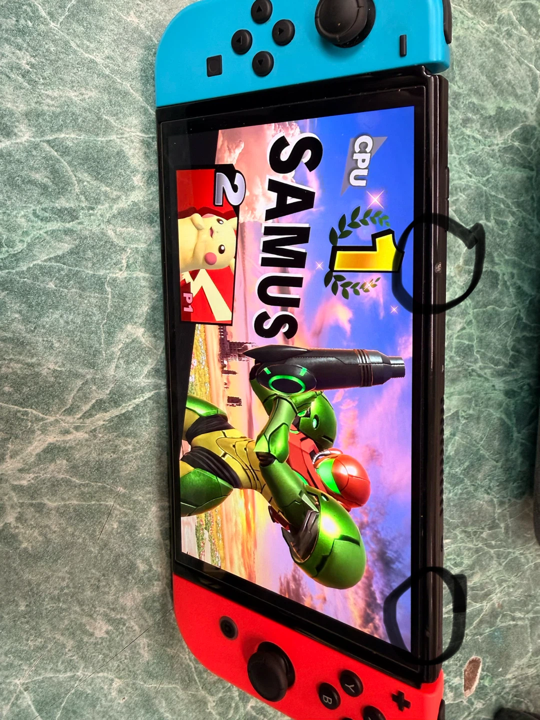 Nintendo Switch Console - Red & Blue Joy-Cons - photo 3