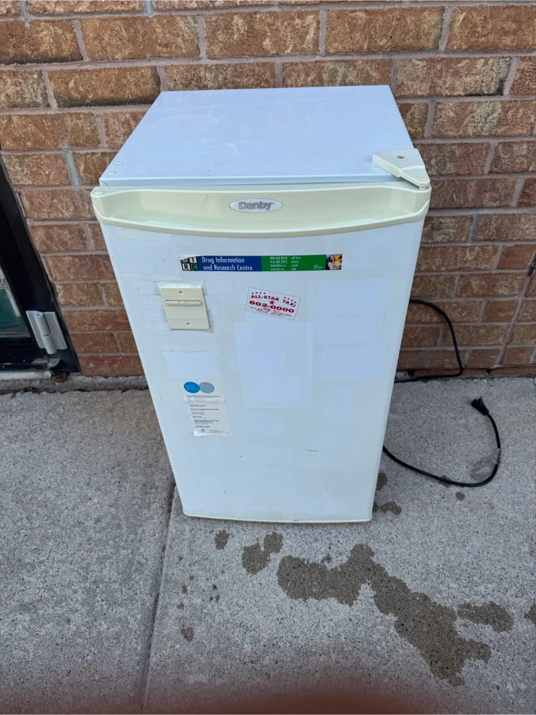 Danby White Mini Fridge