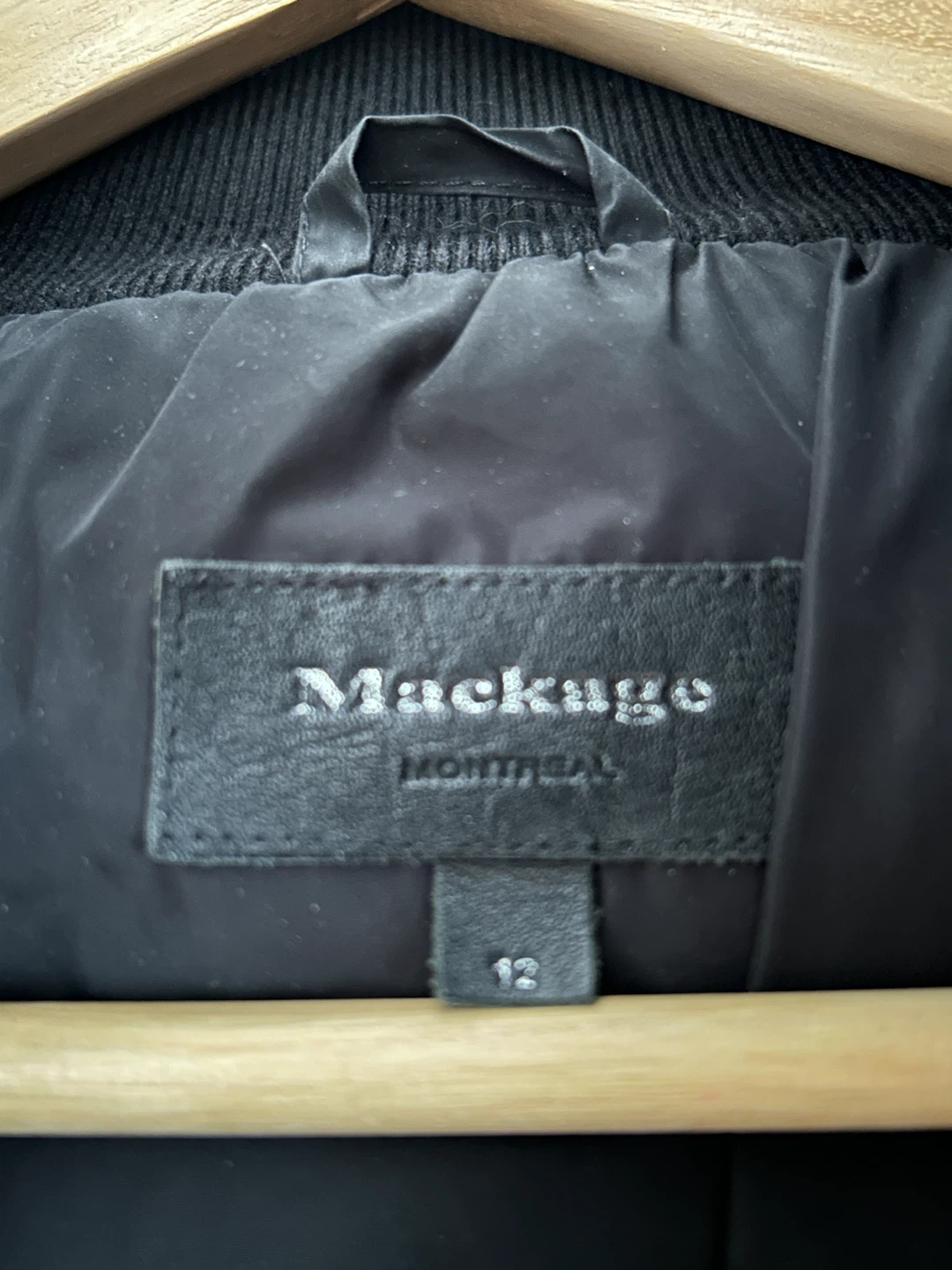 Mackage Black Down Winter Coat - photo 3